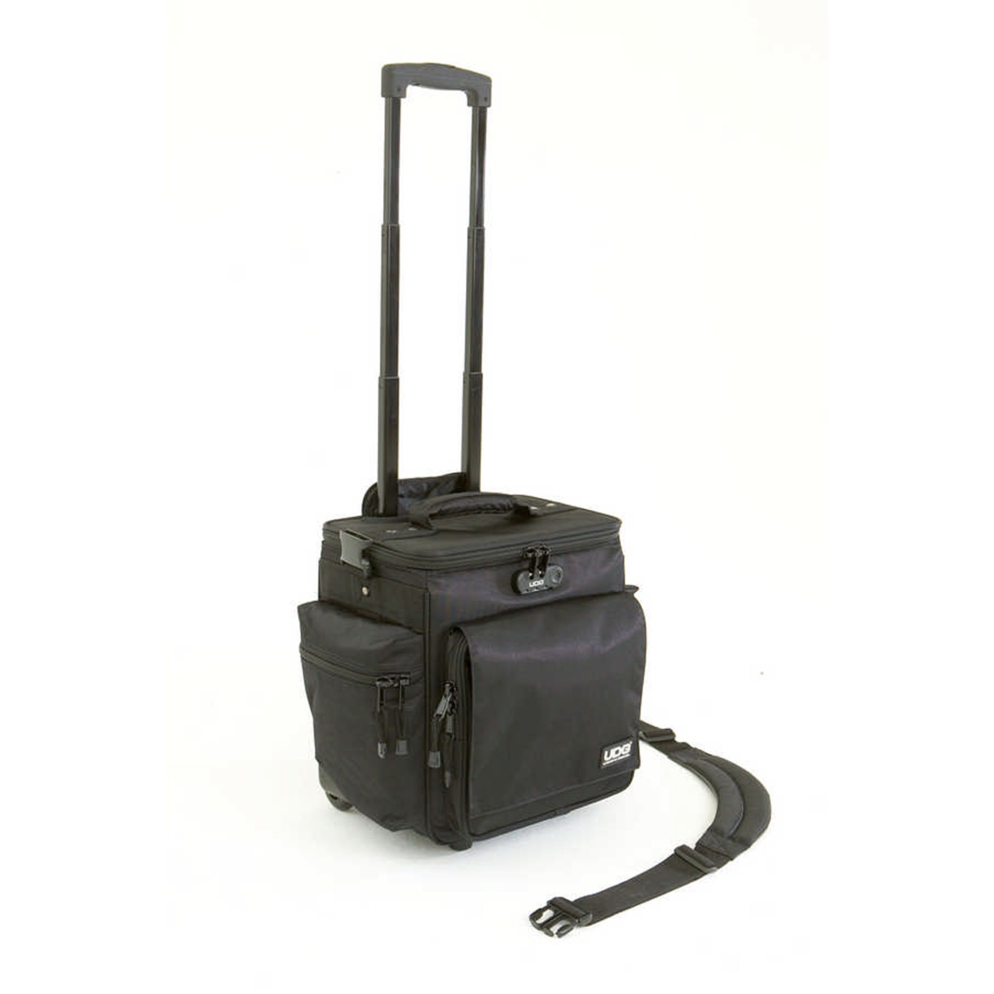 UDG DVD-Hülle, Ultimate SlingBag Trolley Deluxe Black, Orange inside MK2