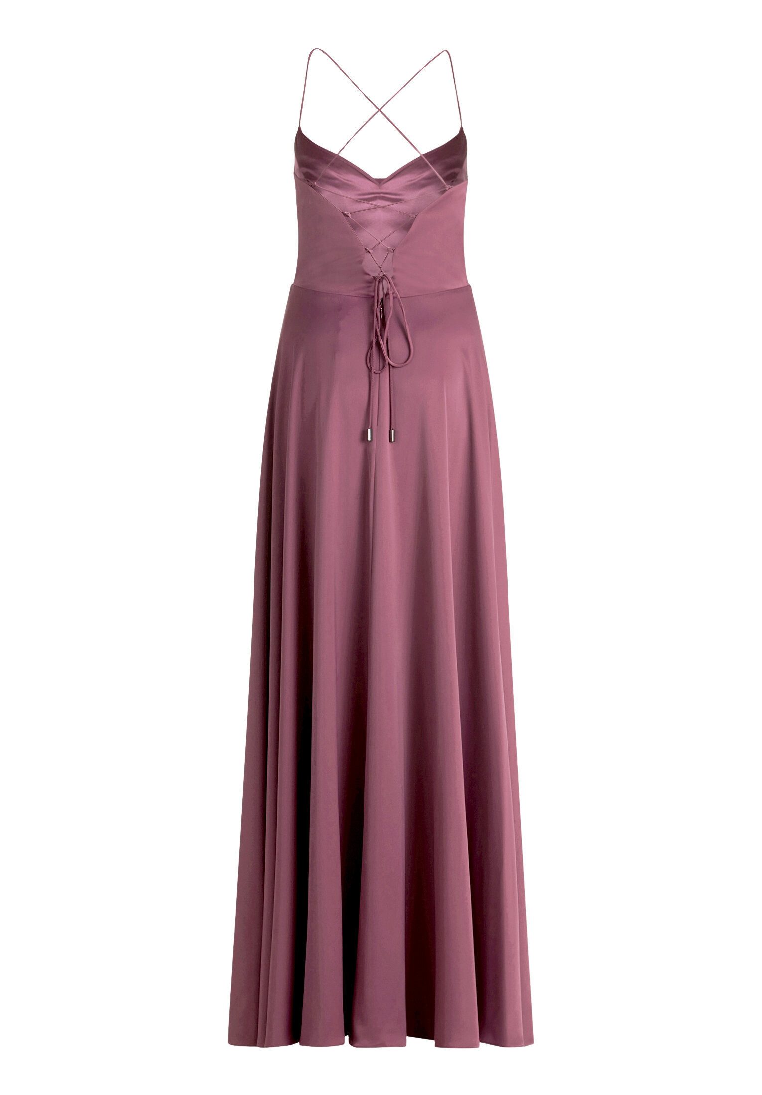 Vera Mont Abendkleid Damen mit Wasserfallausschnitt Material