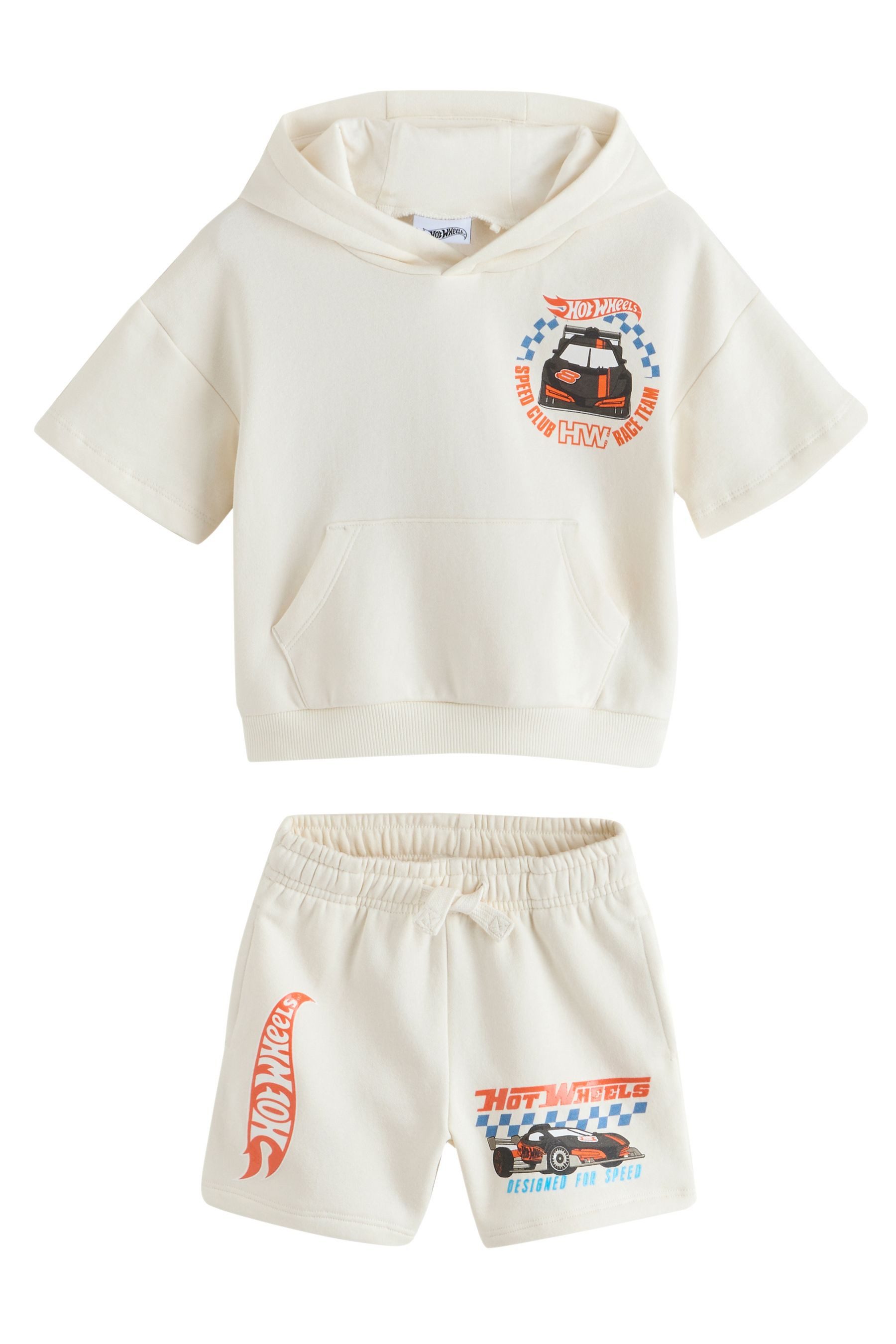 Next Shirt & Shorts Kurzarm-Hoodie und Shorts im Set (2-tlg)