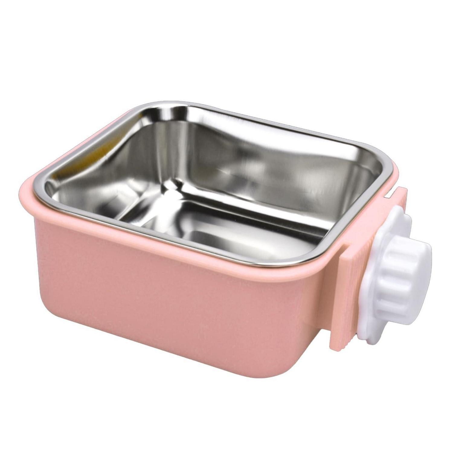 LuxusKollektion Futternapf Futternapf Edelstahl Hängend Rosa