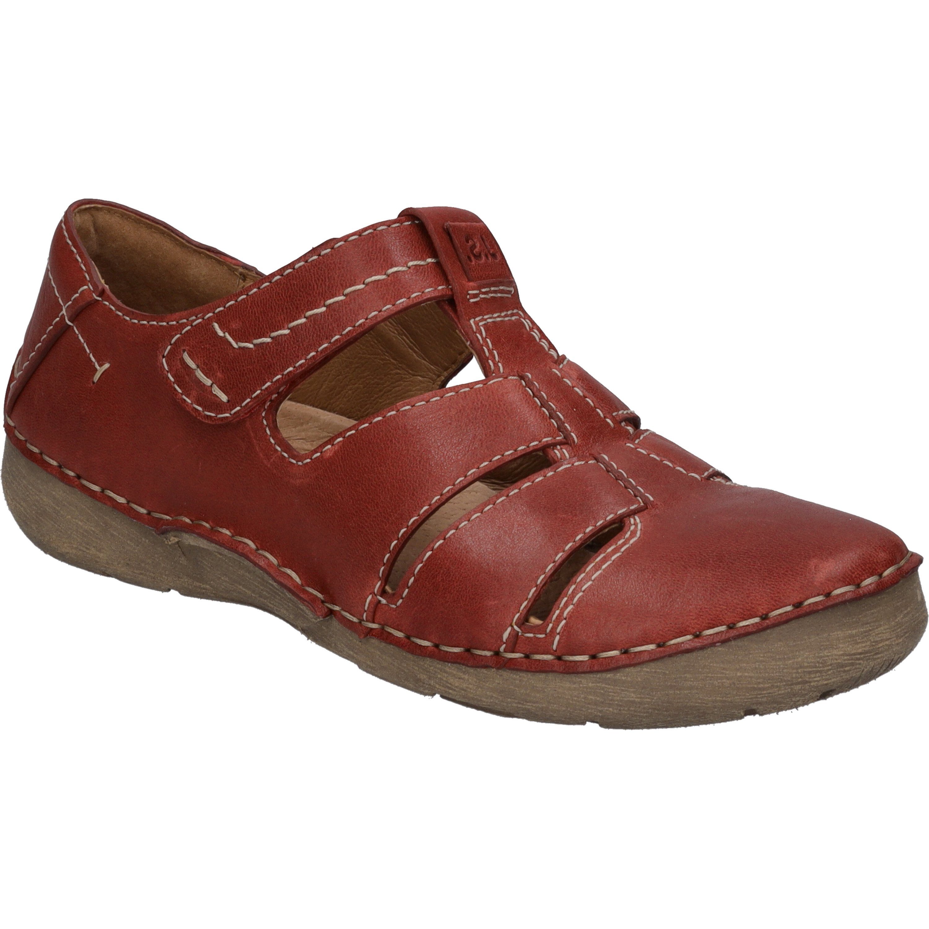 Josef Seibel Fergey 59, rot Schnürschuh günstig online kaufen