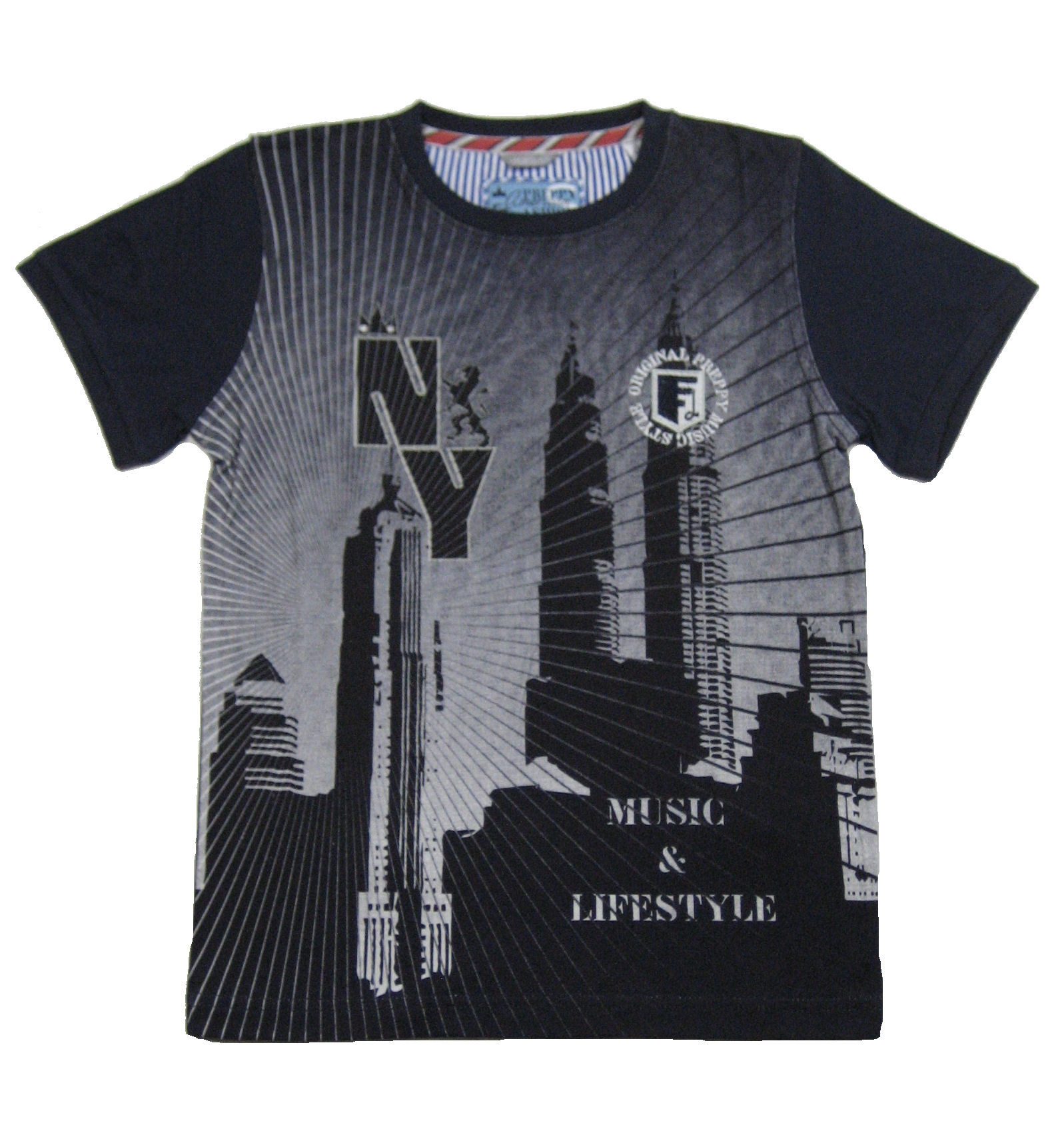 Sarabanda T-Shirt Sarabanda T-Shirt black/gray (1-tlg)