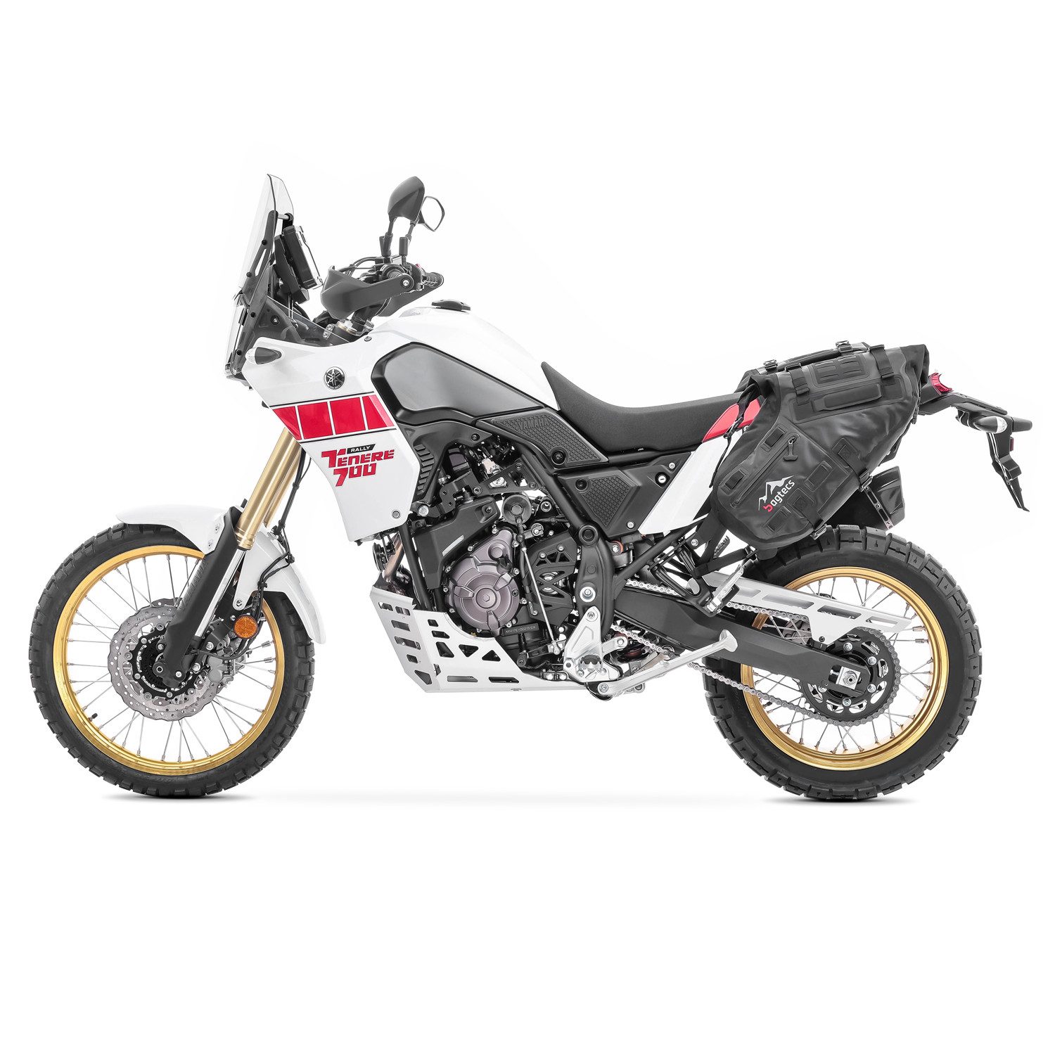 Bagtecs Reisetasche Set Satteltaschen + Seitenträger für Yamaha Tenere 700 / Rally 19-25 #