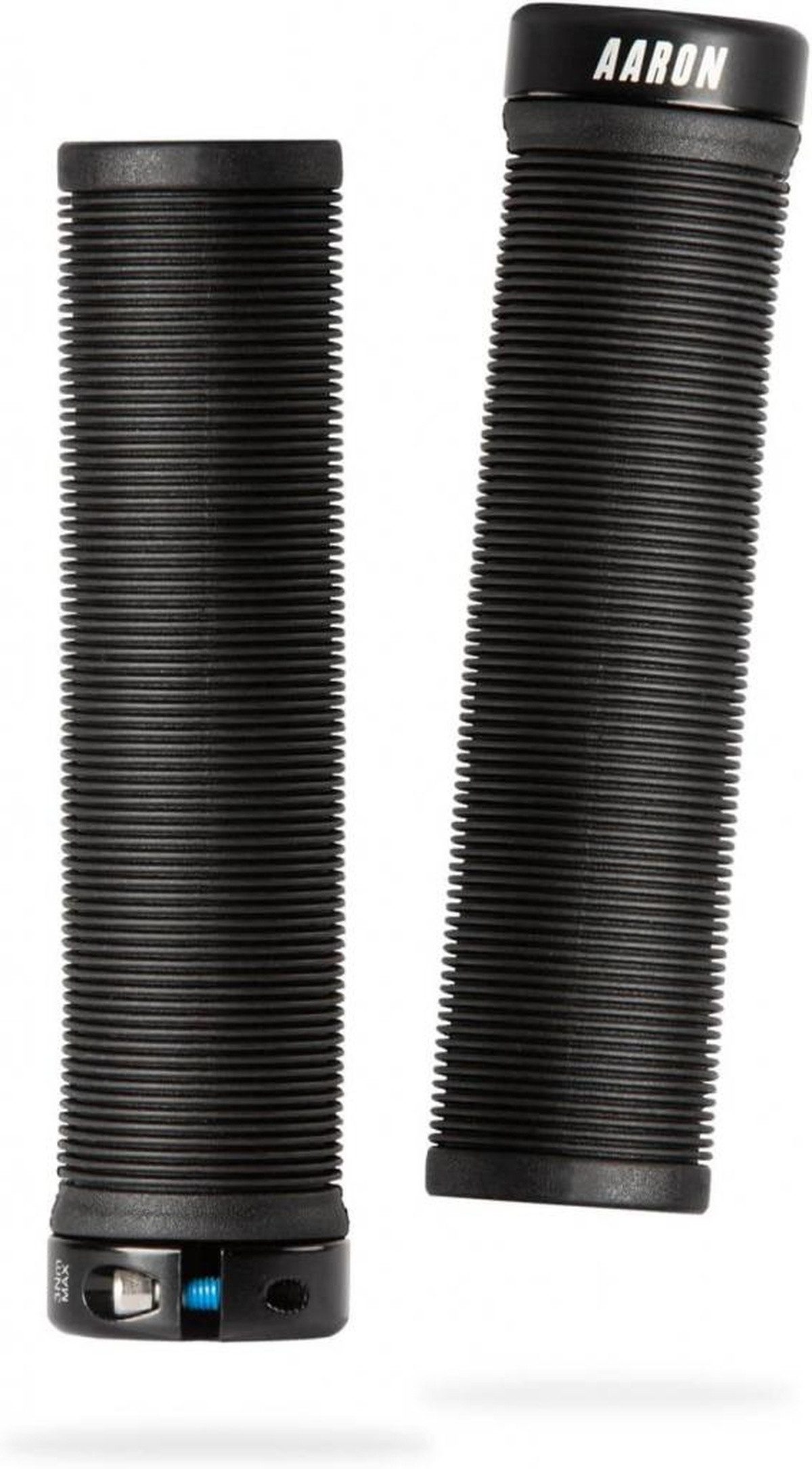 AARON Fahrradlenkergriff MTB & BMX Fahrradgriffe, sportliche Lenkergriffe Schwarz, rutschfest