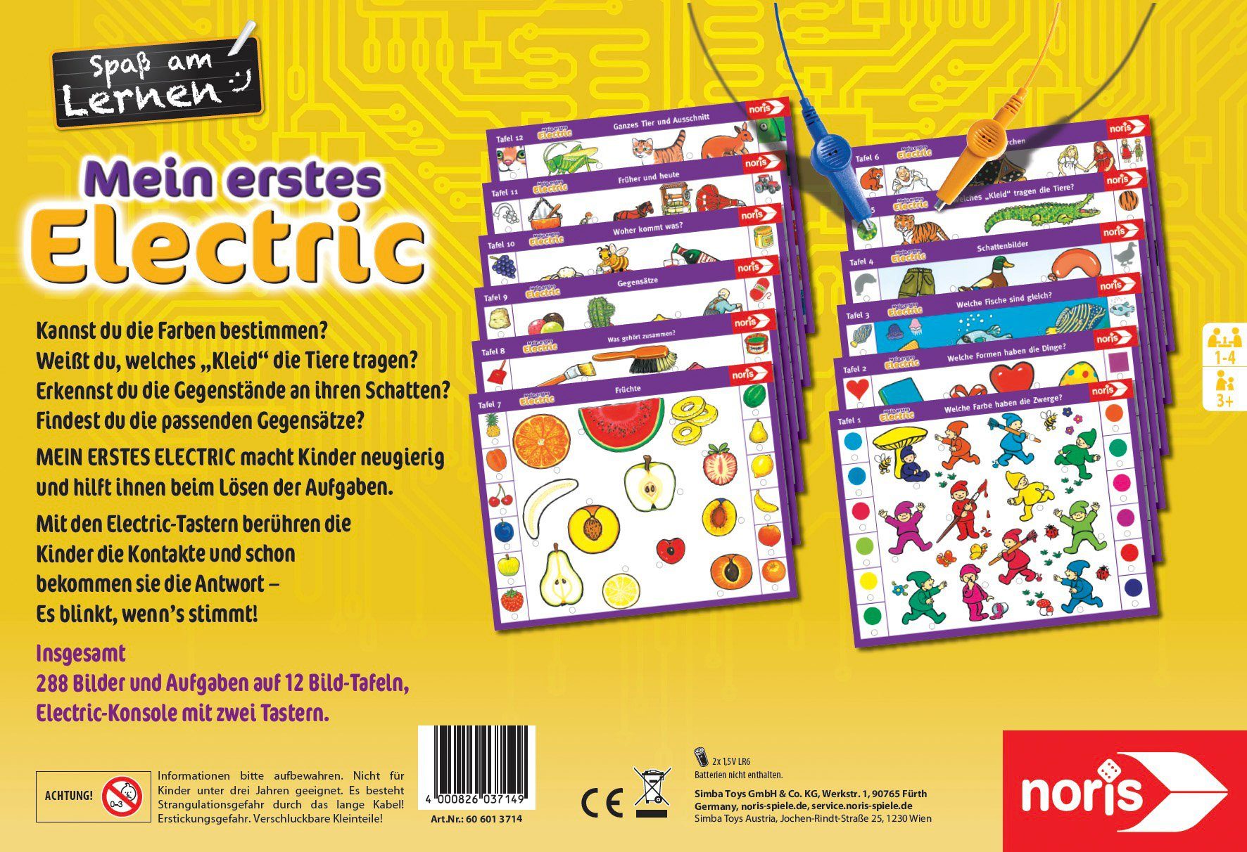 Noris Spiel Mein erstes Electric