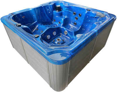 Sanotechnik Whirlpool OASIS MAXI, (Set), 210x210x95 cm, inkl. Abdeckung