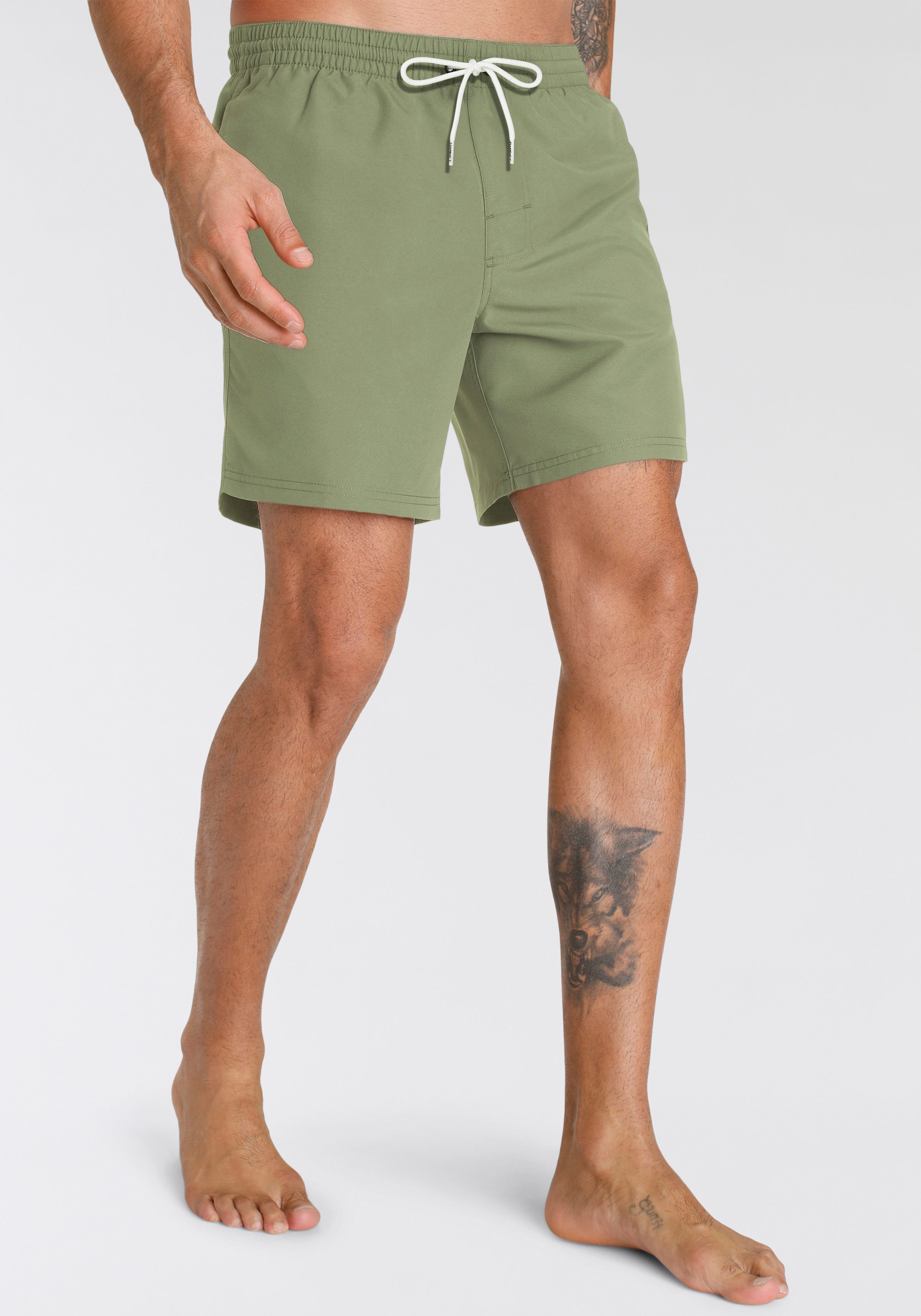 O'Neill Badehose O'NEILL VERT 16'' SWIMSHORTS mit seitlichen Eingrifftaschen und Gesäßtasche, schnelltrocknend – Bild 5 von 5