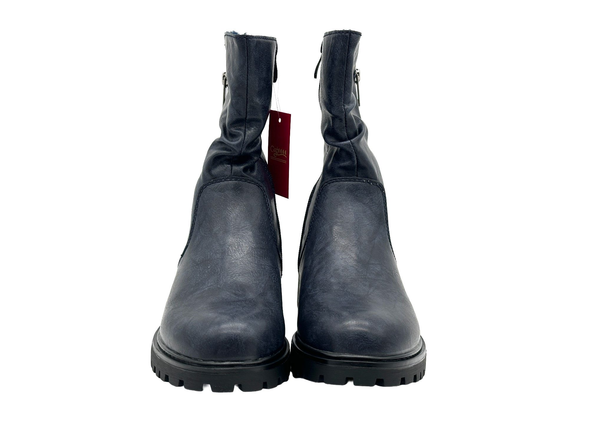 Nowaland amen Winterboots mit seitlichem Reißverschluss Winterboots Warme Innenausstattung und komfortabler Einstieg