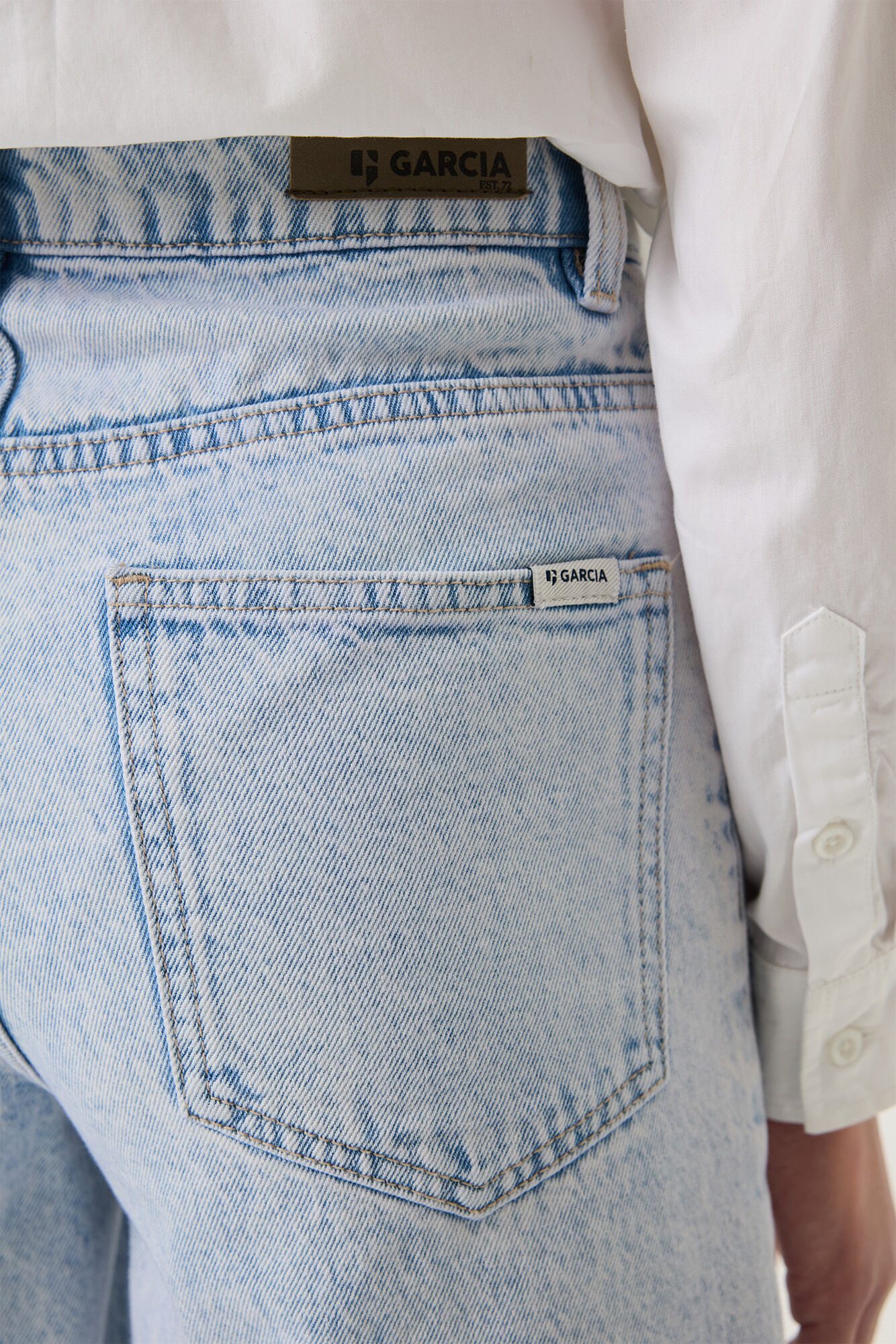 Garcia Jeansshorts Wide Leg