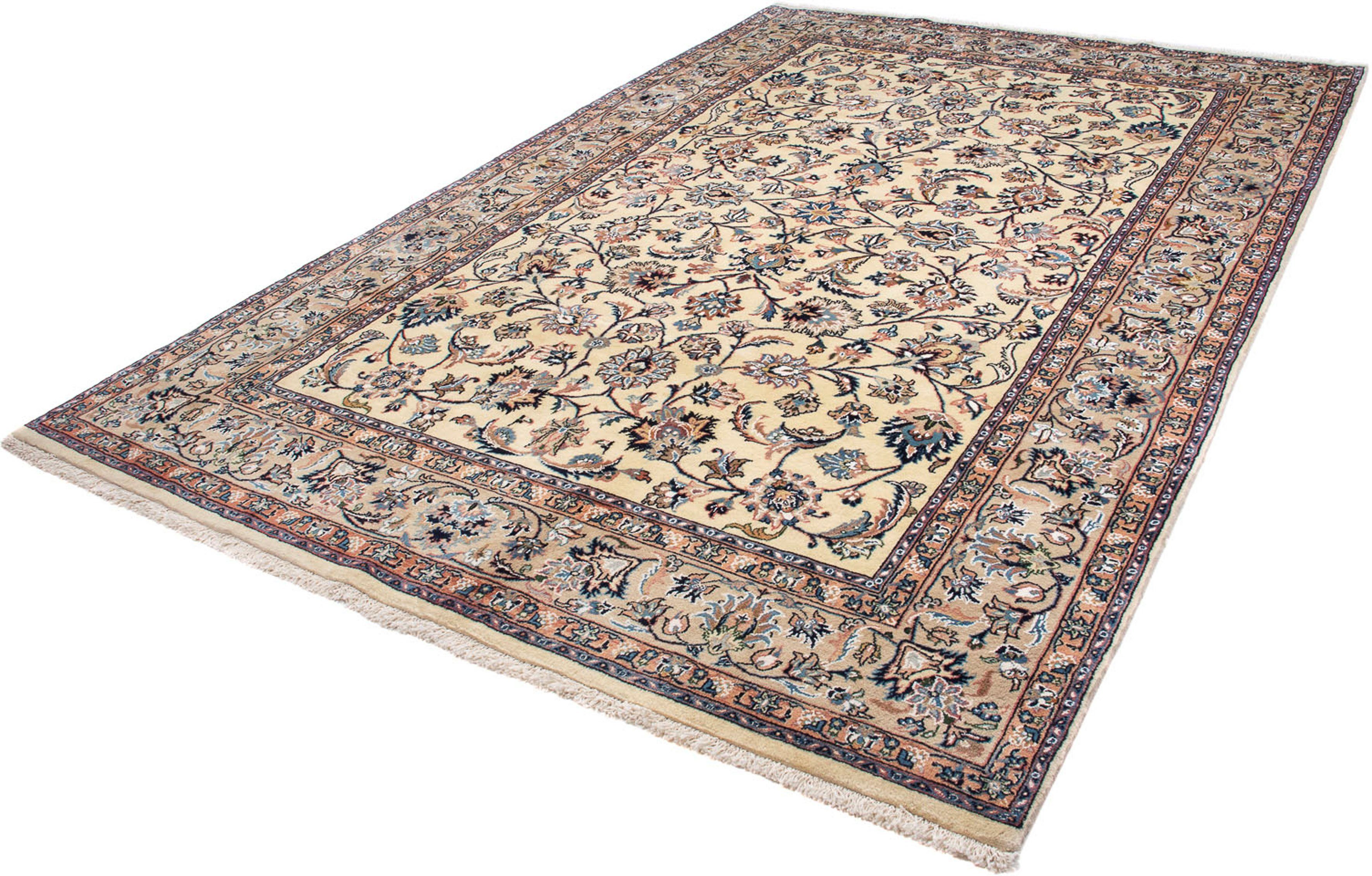 Orientteppich Perser - Classic - 295 x 200 cm - beige, morgenland, rechteckig, Höhe: 10 mm, Wohnzimmer, Handgeknüpft, Einzelstück mit Zertifikat