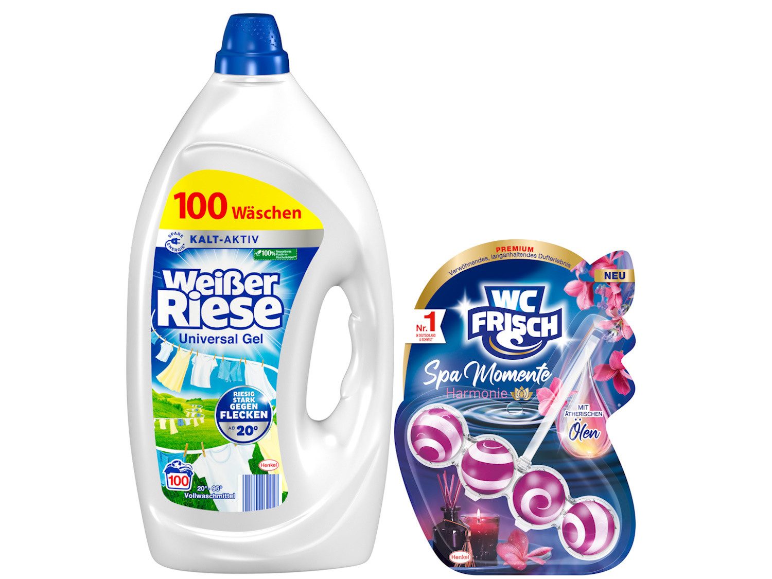 Universal Gel 100 WL & WC Frisch Spa Momente Harmonie 50g Vollwaschmittel
