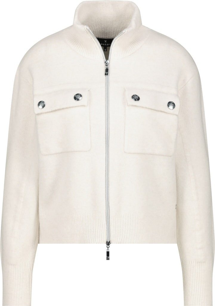 Monari Fleecejacke Weich & Flauschig Gerippter günstig online kaufen