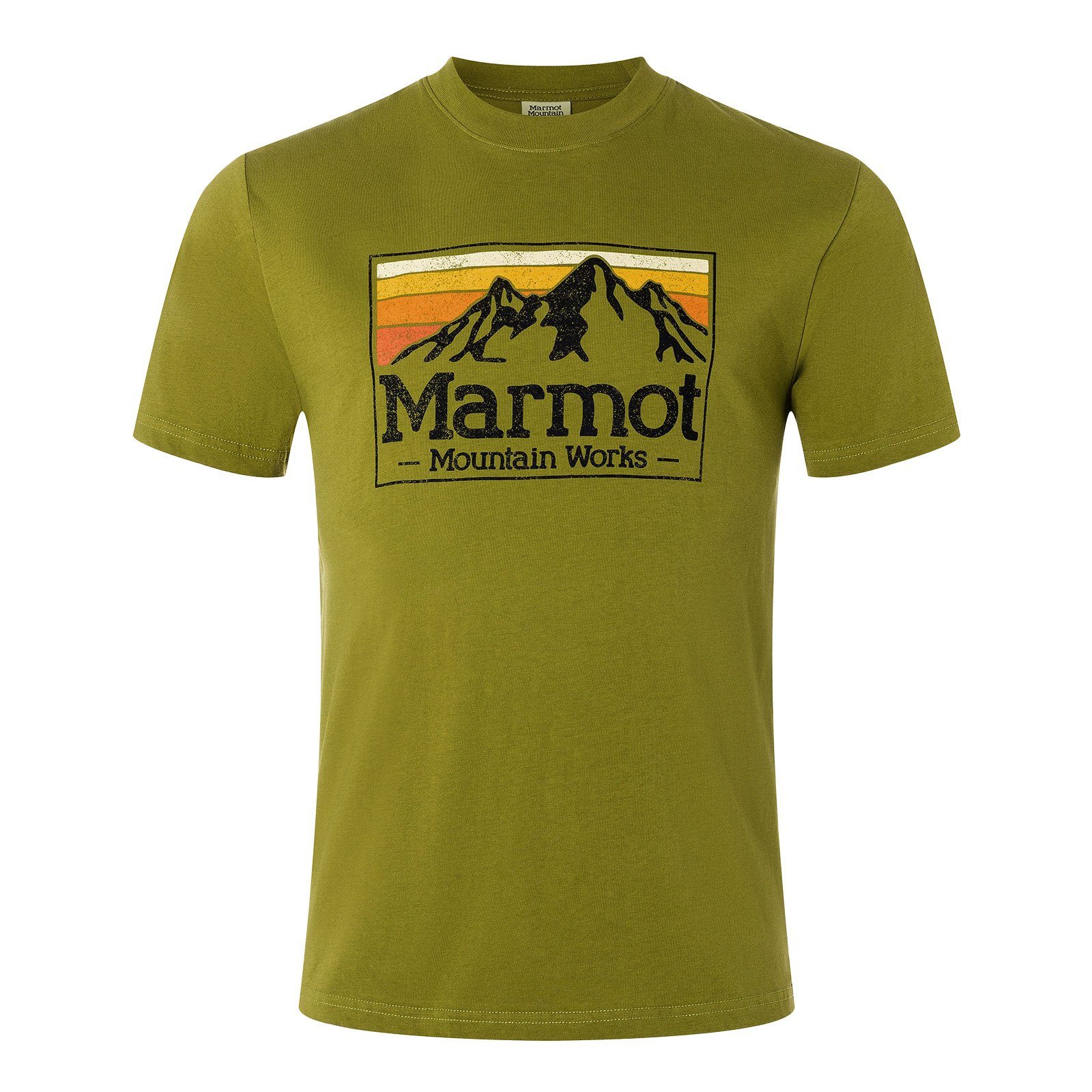 Marmot T-Shirt Gradient Tee Short-Sleeve T-Shirt mit Marken-Logo