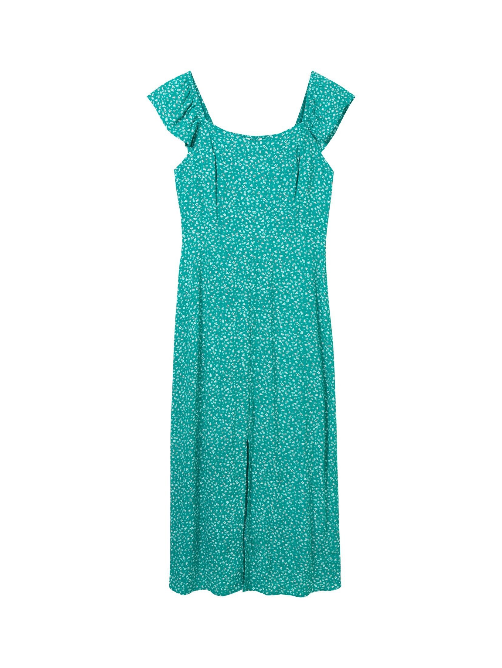 TOM TAILOR Denim Sommerkleid Gemustertes Midikleid günstig online kaufen