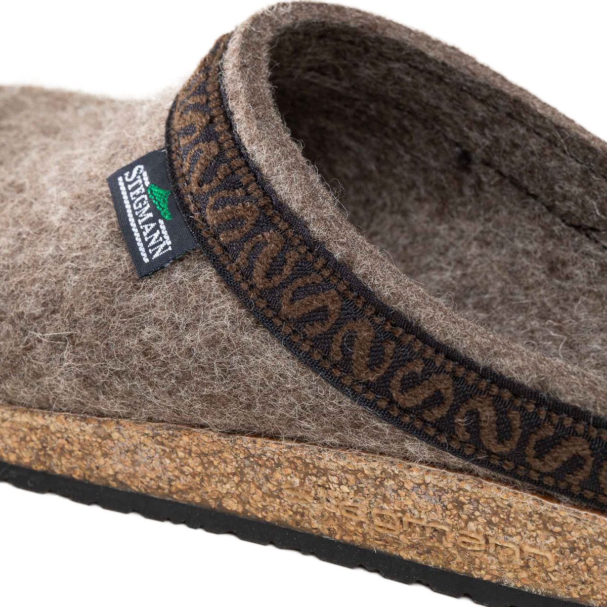 Stegmann Filz Clog (1-tlg) Clogs - Hausschuh aus Merinowolle, Flexibles Kork-Latex-Fußbett