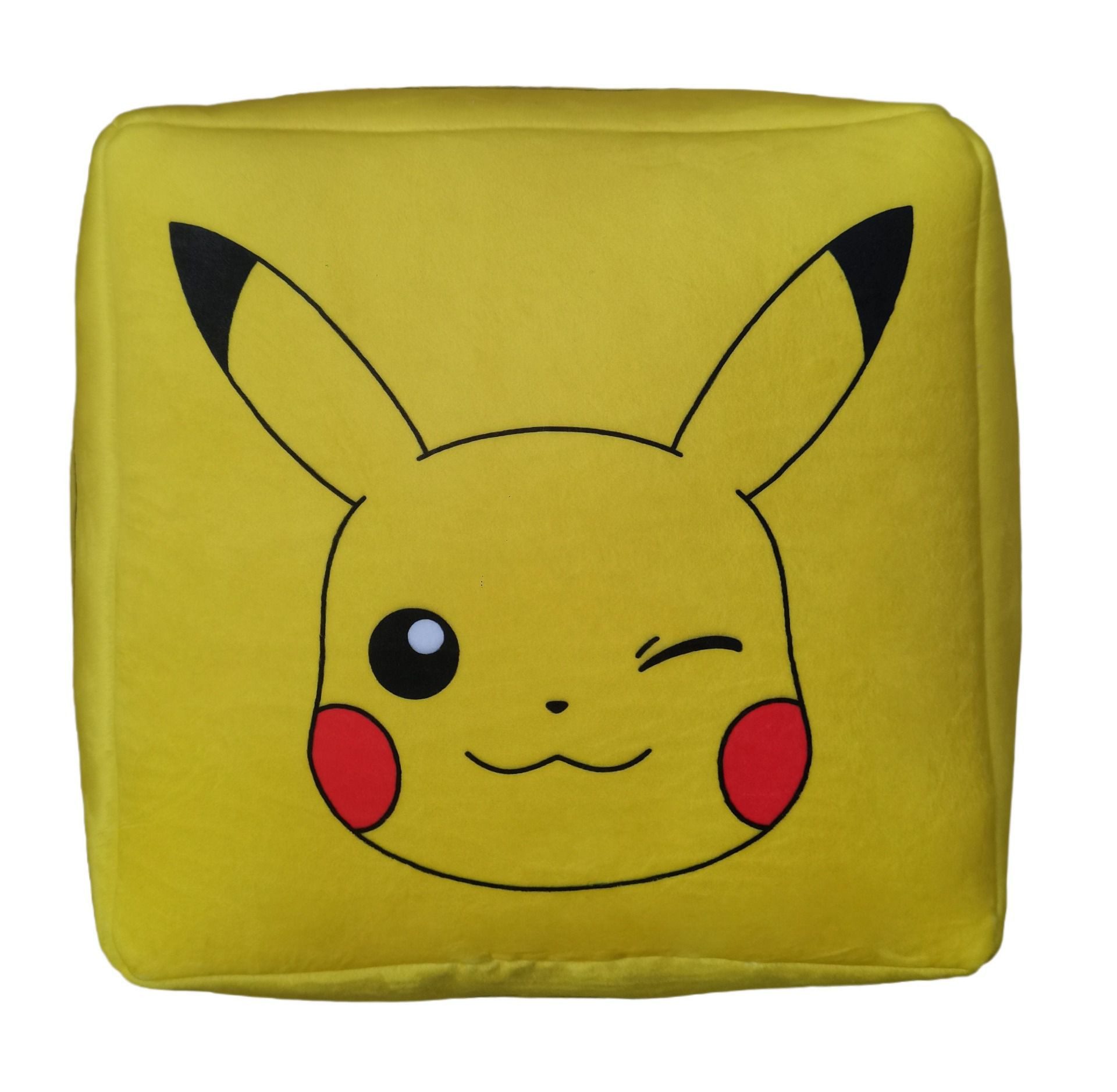 POKÉMON Dekokissen Würfel-Kuschelkissen – Hochwertiges Polyester für kleine Fans