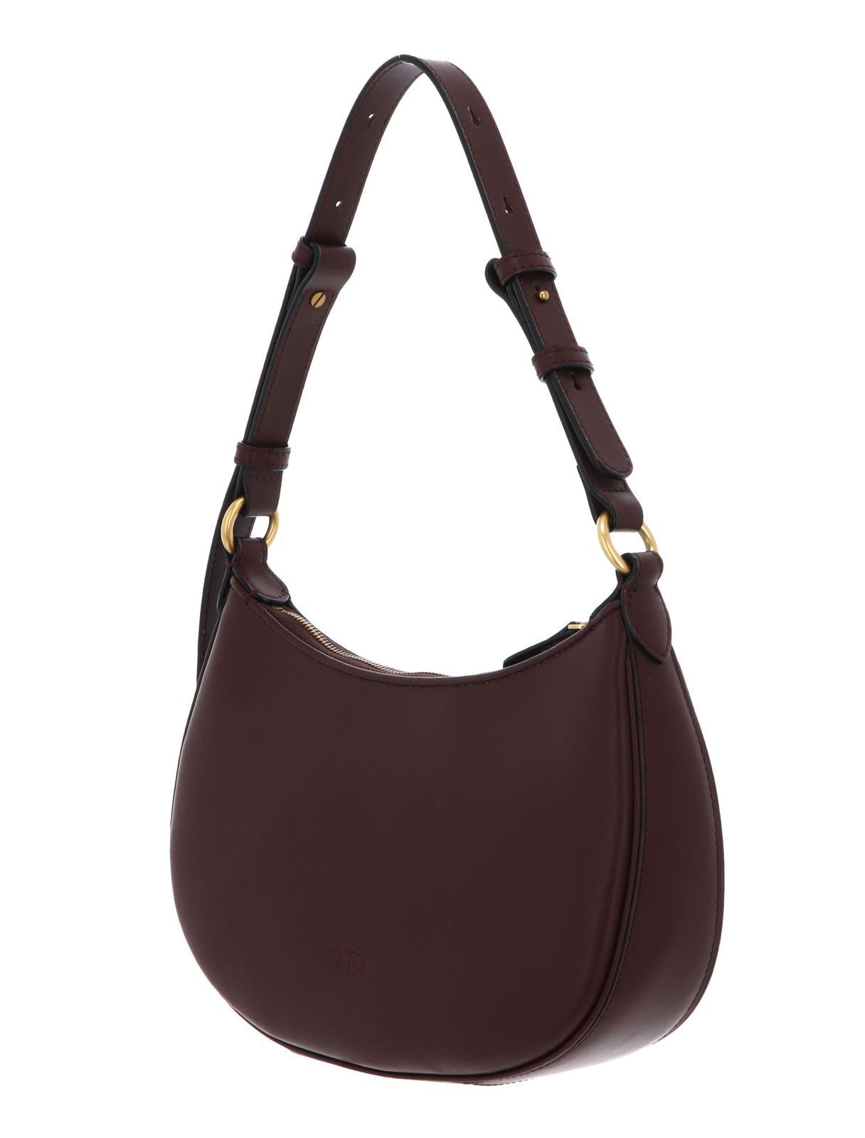 PINKO Schultertasche Half-Moon Mini Bag, aus echtem Rindsleder