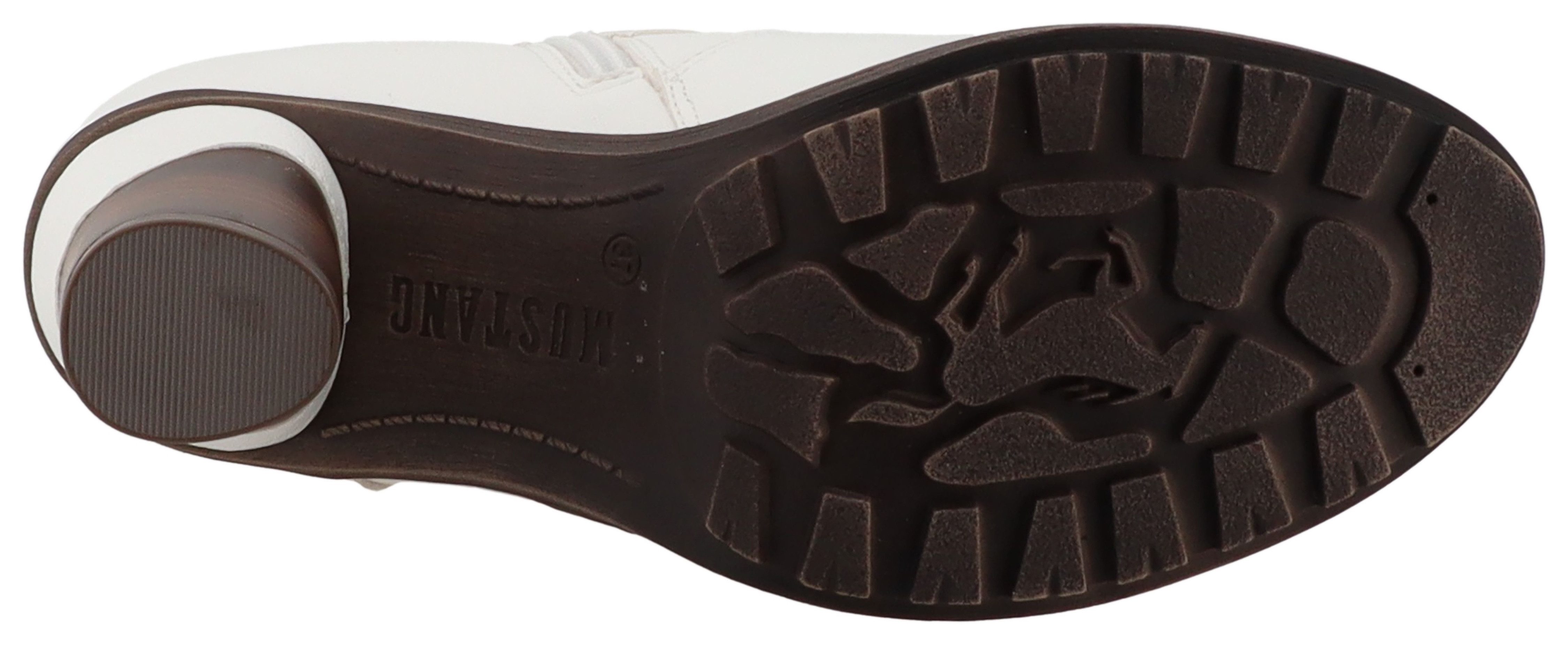 Mustang Shoes Palma Winterstiefel Kurzstiefel, Winterstiefel mit wärmendem Textifutter