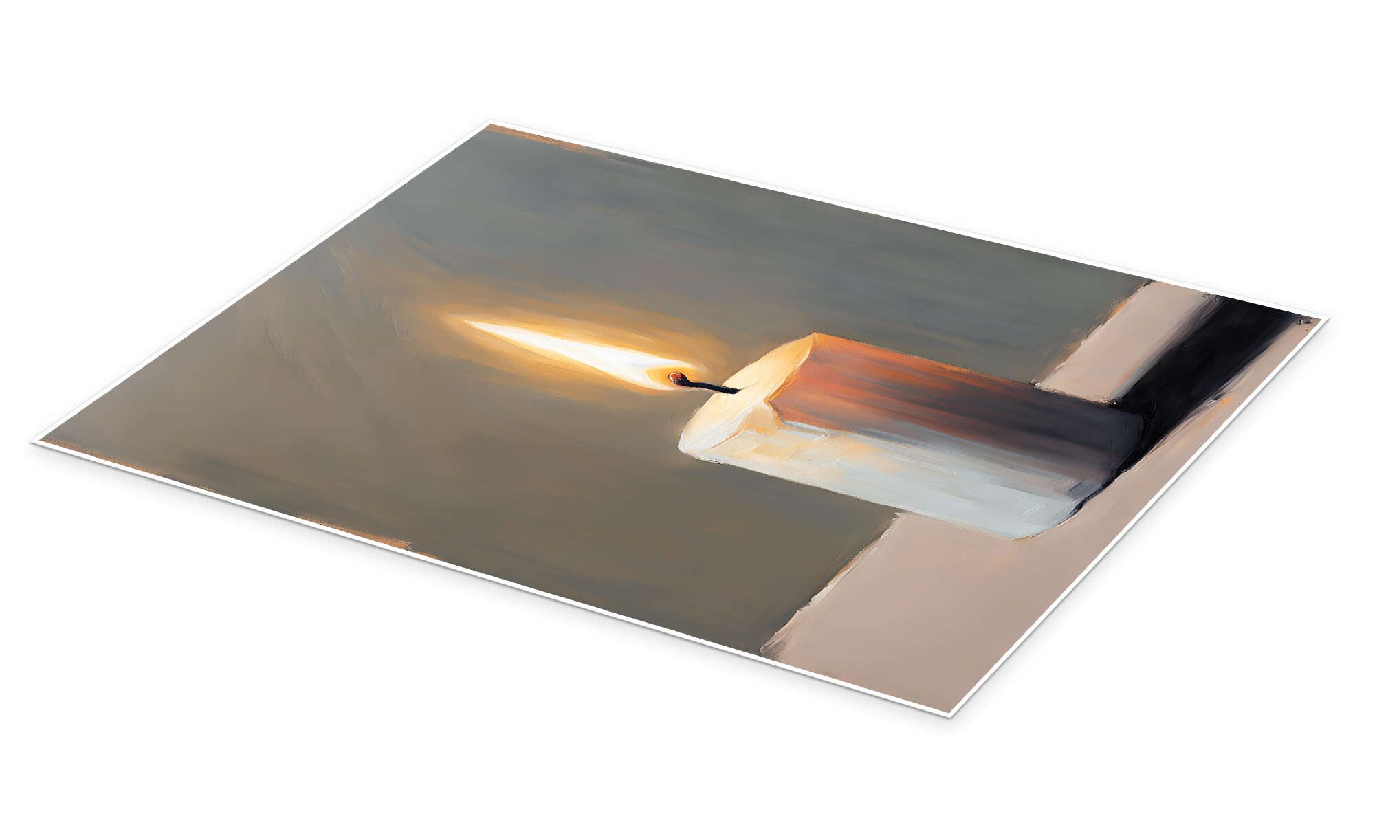 Posterlounge Wandbild Kerze, Ohkimiko, erhältlich als Poster, Leinwandbild, Wandsticker oder Acrylglasbild