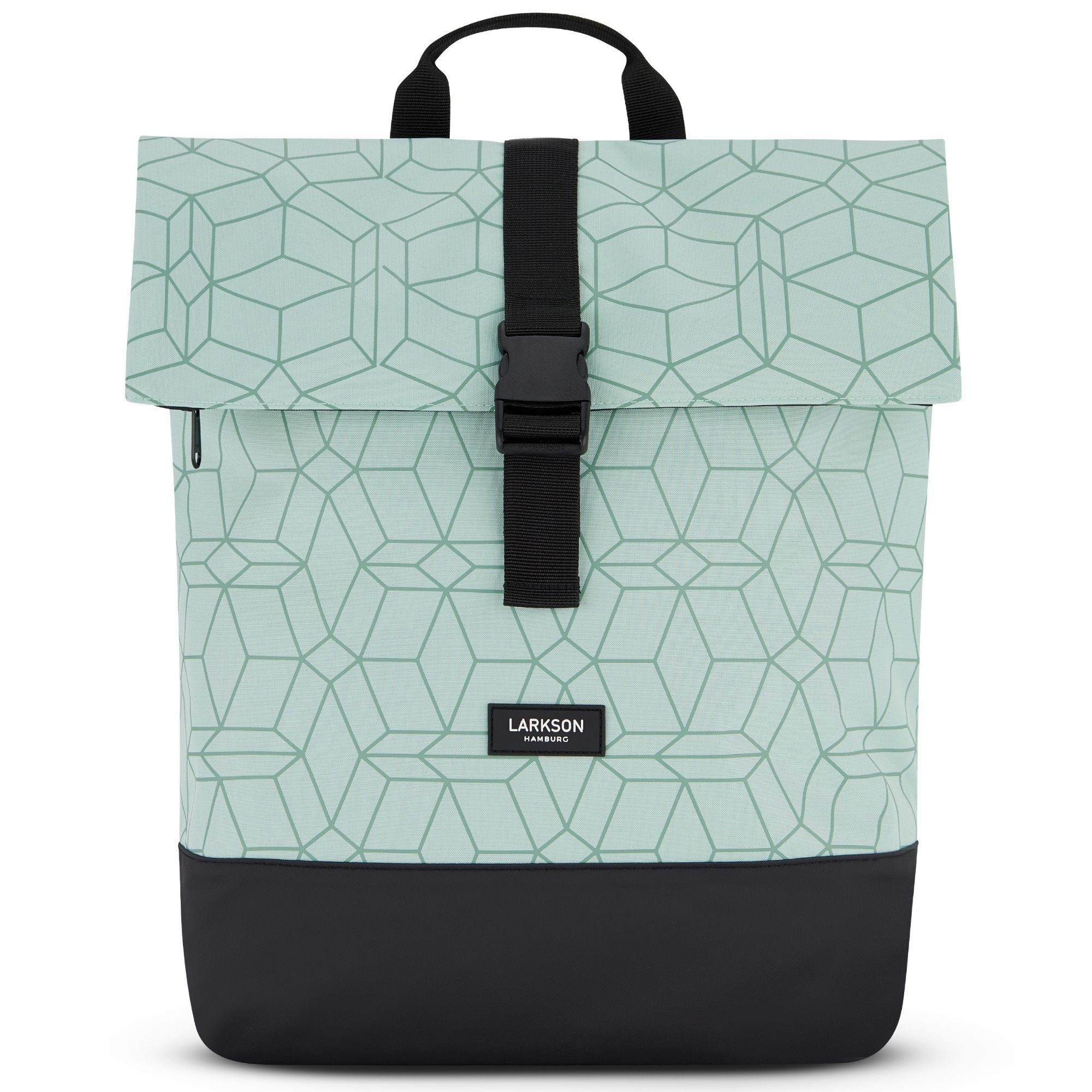 LARKSON Cityrucksack TAMMO, Rolltop Damen Herren, Laptop Fach (1-tlg), Flexible Größe, Wasserabweisend