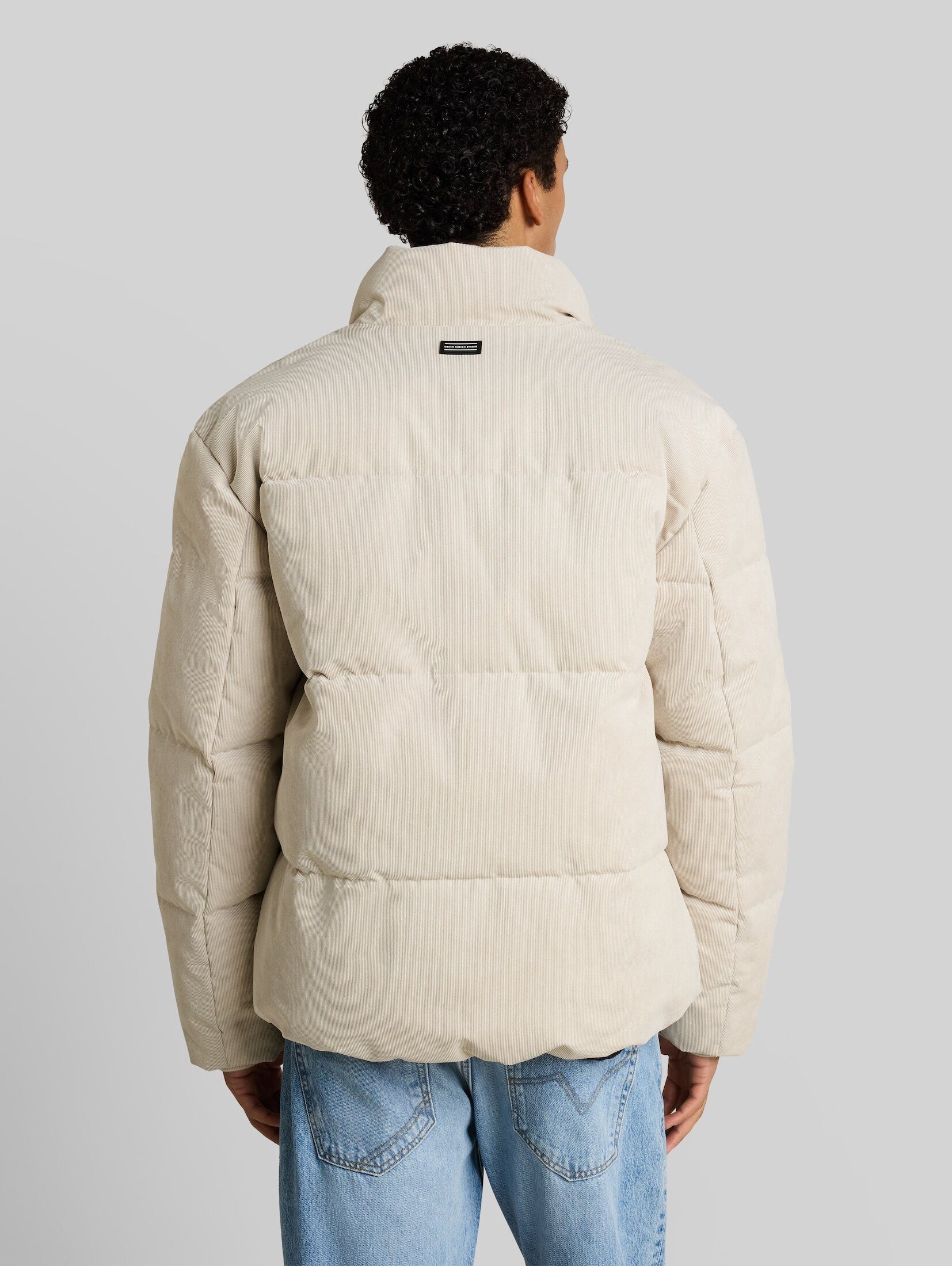 TOM TAILOR Denim Winterjacke Jacken Relaxed Fit Cord Pufferjacke – Bild 3 von 5