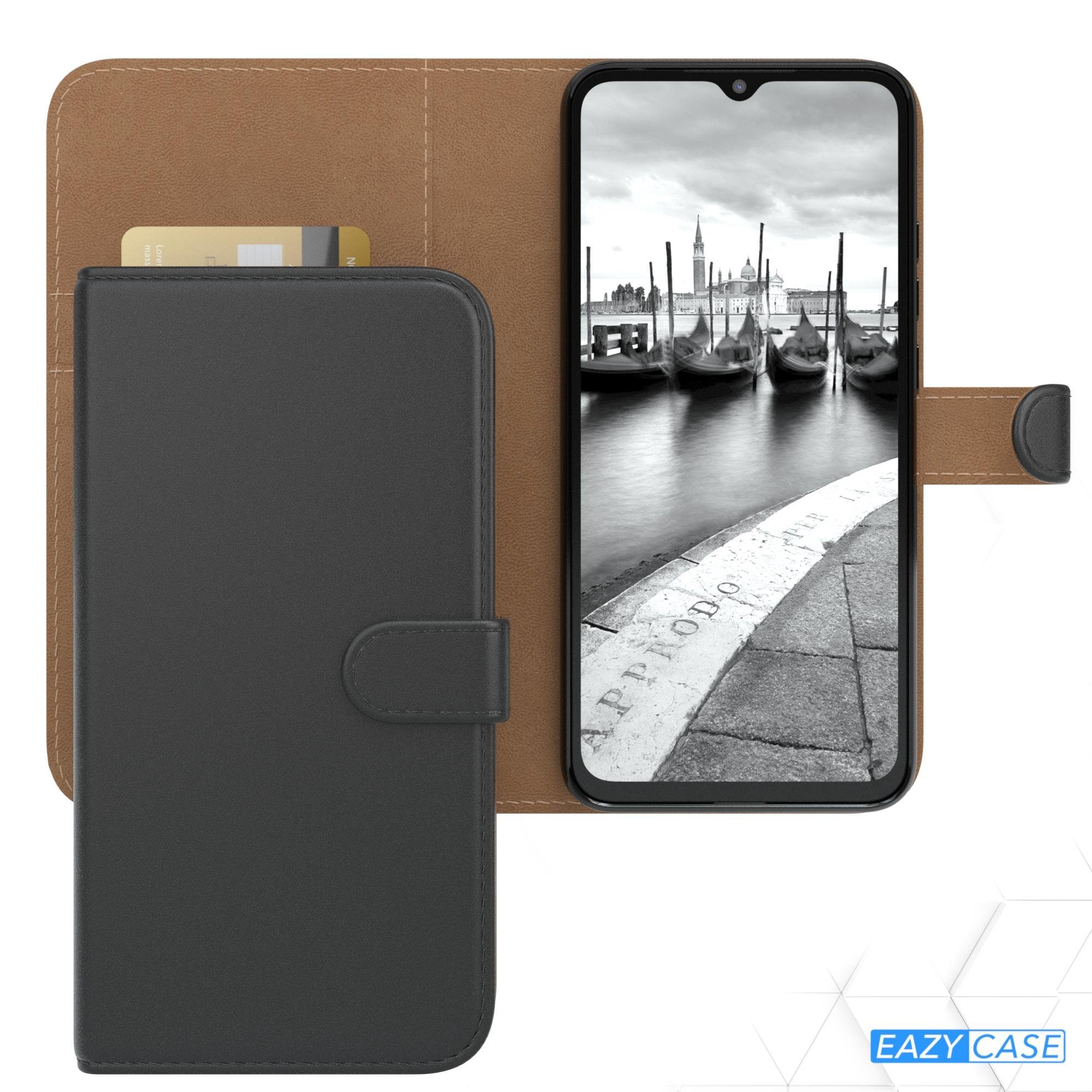 EAZY CASE Handyhülle Uni Bookstyle für Xiaomi Redmi 9C 6,53 Zoll, Schutzhülle mit Standfunktion Kartenfach Handytasche aufklappbar Etui
