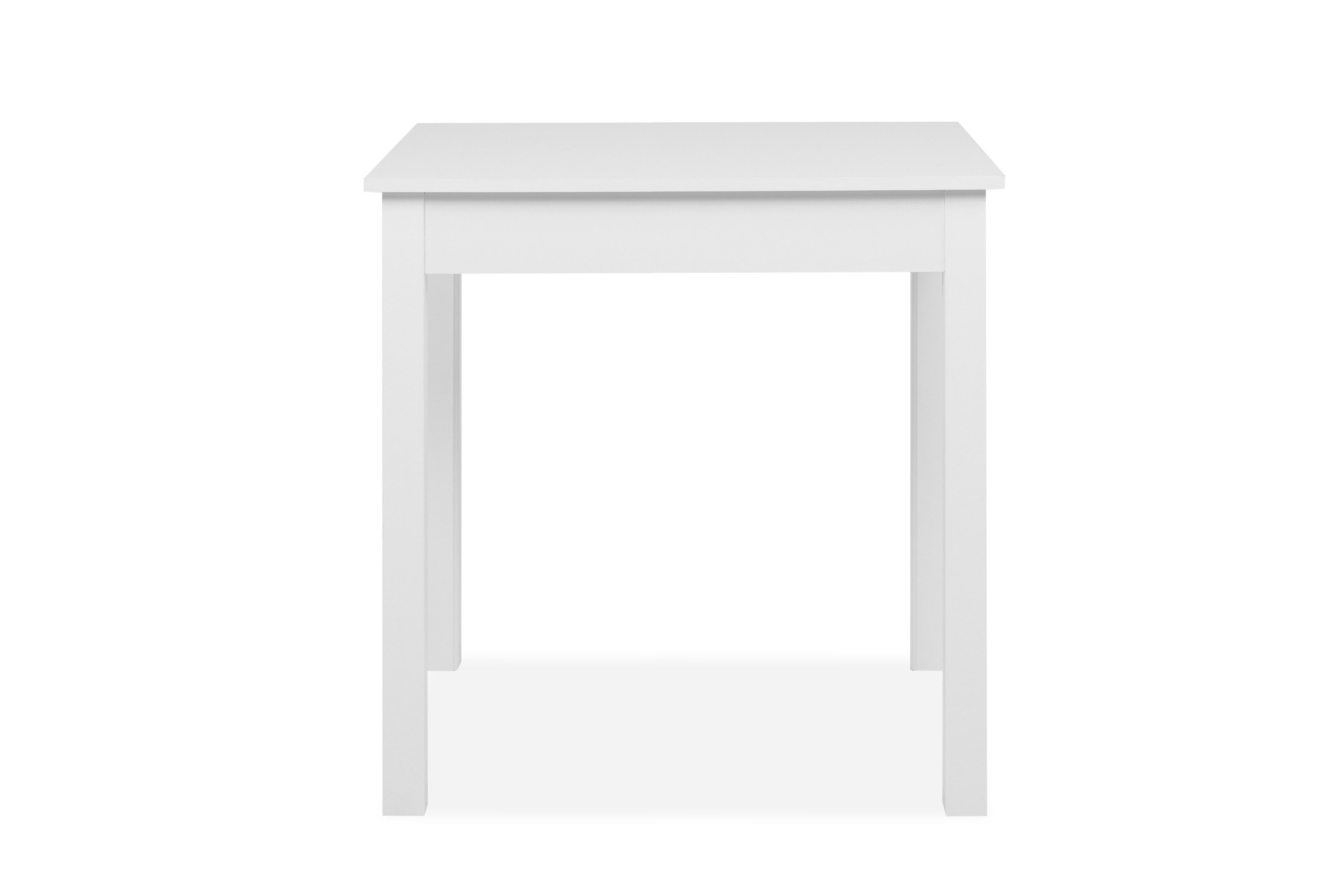 freiraum Esstisch Capri, in Weiß Dekor - 90x76x67cm (BxHxT)