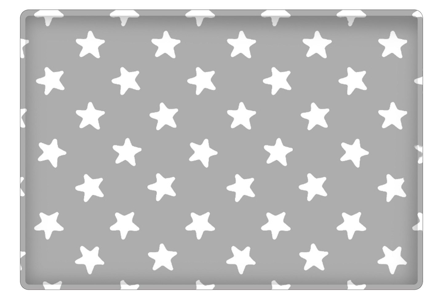 Wunschkind Spielmatte Krabbelmatte 190x130cm Land & Sterne, nach Spielzeugnorm EN71