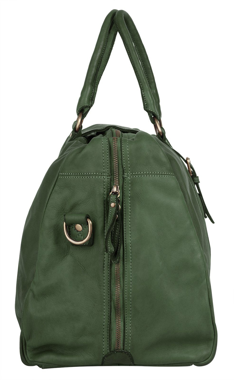 forty° Reisetasche, echt Leder, Made in Italy