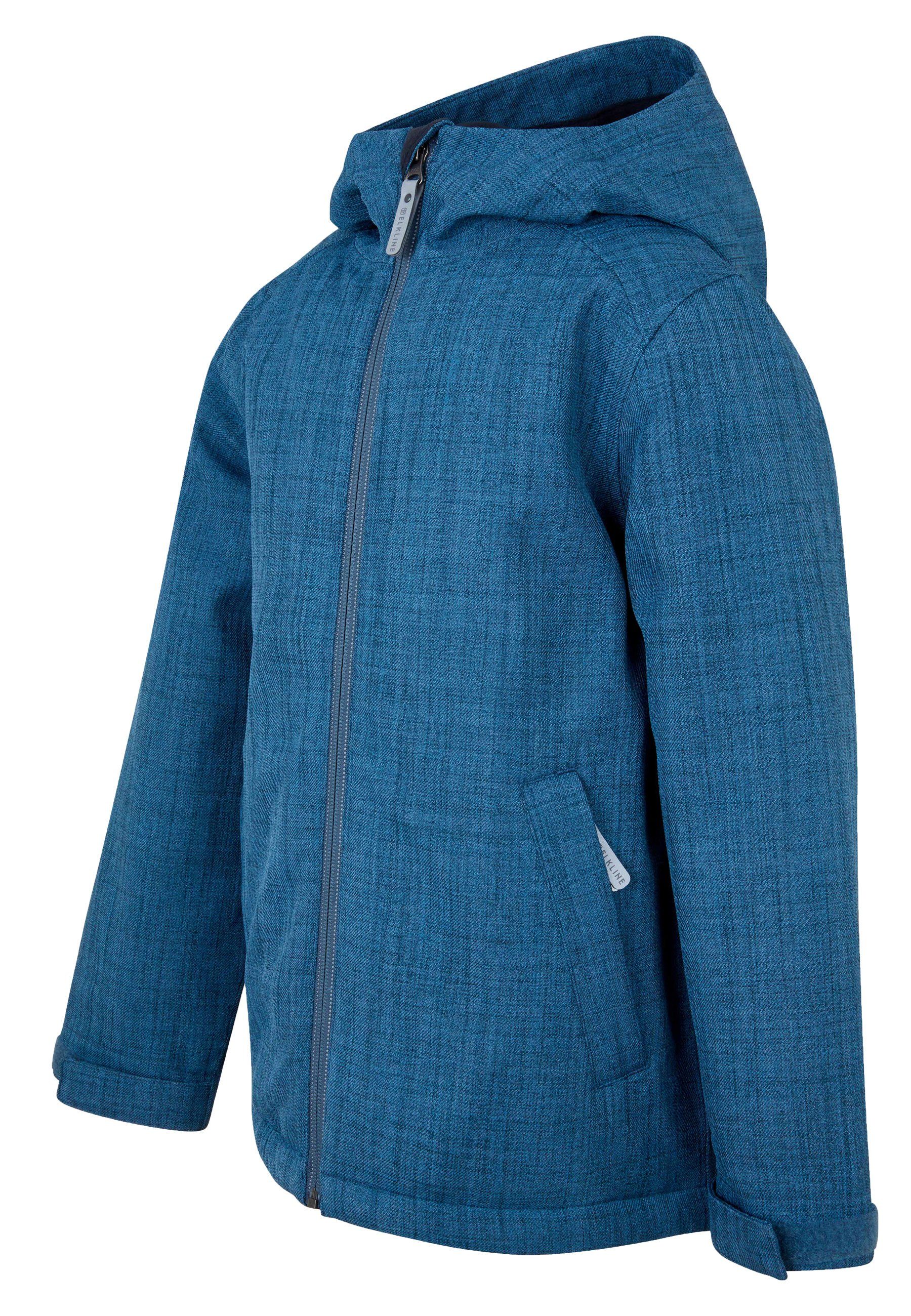 Elkline Winterjacke Pfützen King wasserdicht reflektierend gefütterte Kapuze