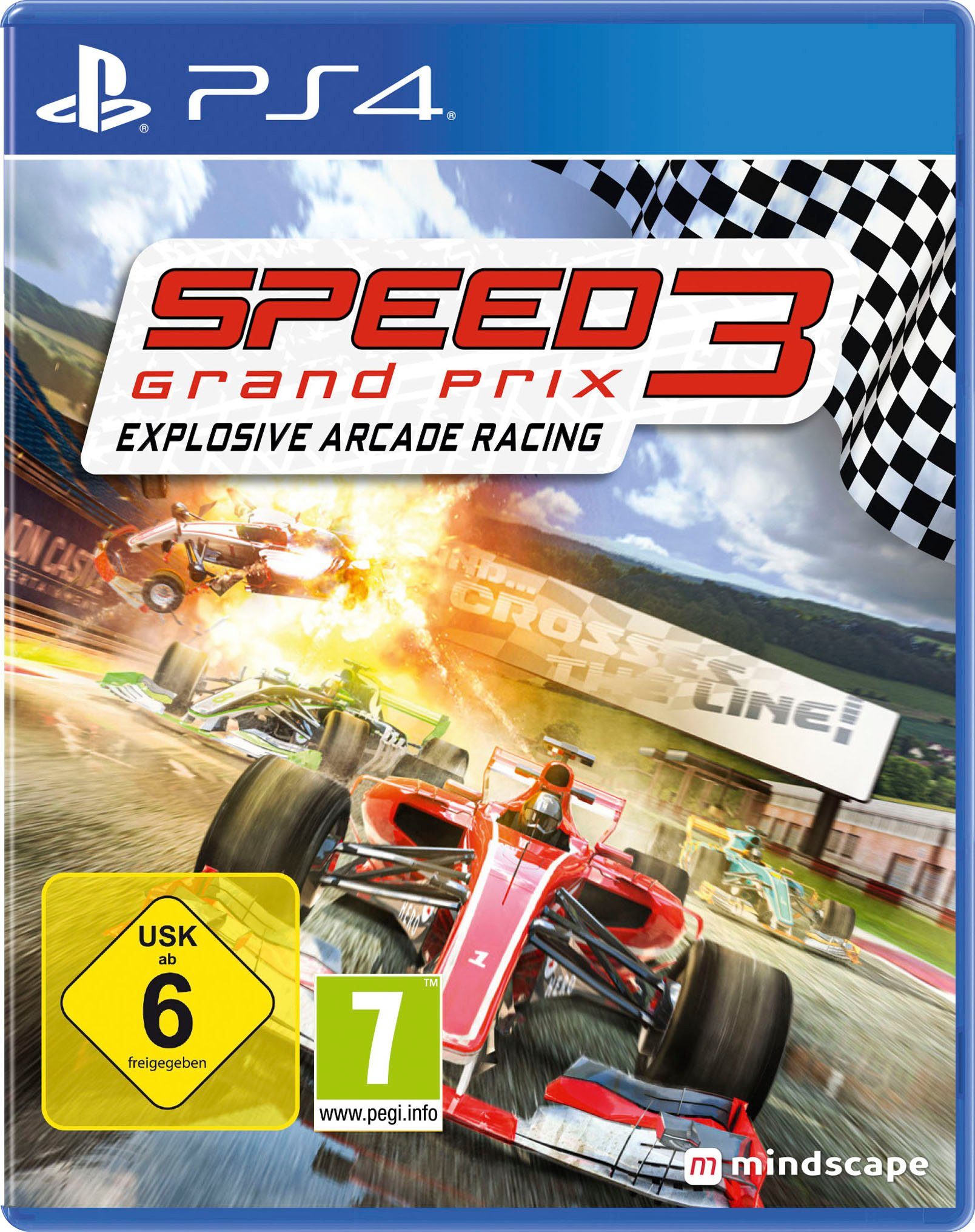 PlayStation 4 Speed 3 - Grand Prix PlayStation 4, Adrenalingeladenes und  intensives Hochgeschwindigkeits-Arcade-Streckenrennen! Erledige die  Konkurrenz mit explosivem und spektakulärem Stil! online kaufen | OTTO
