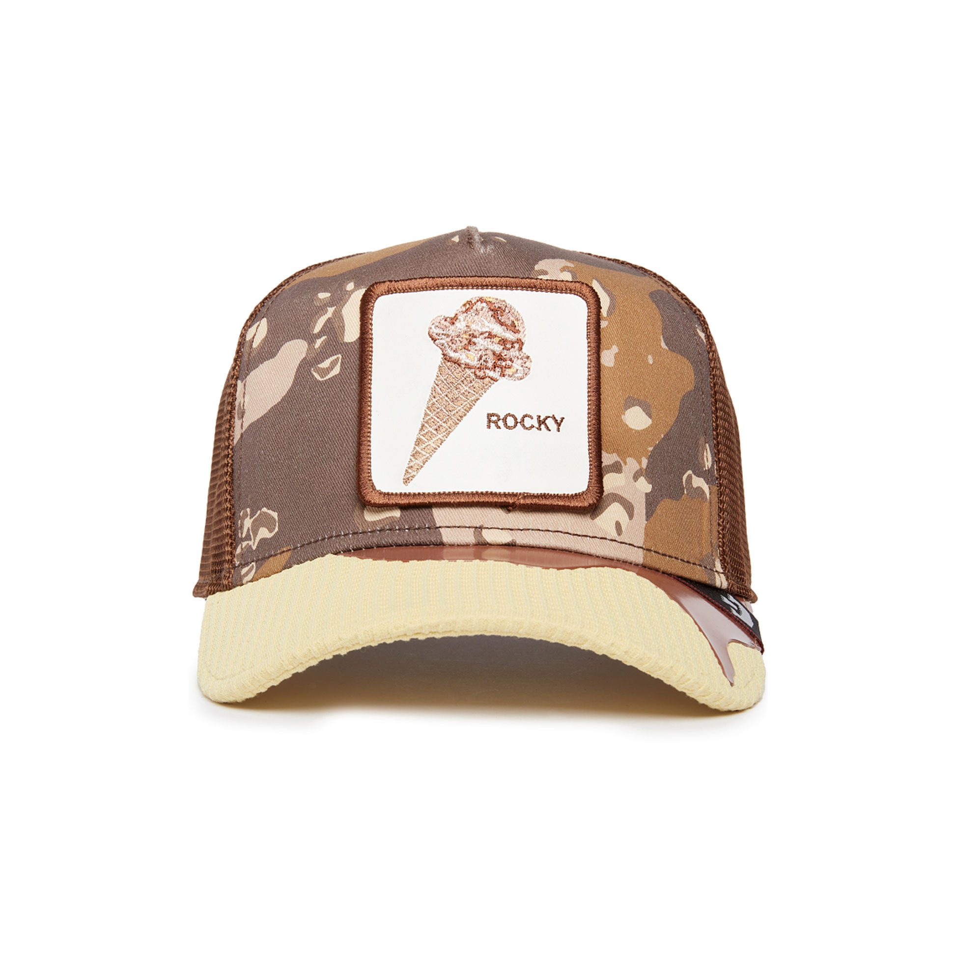 Trucker Cap Goorin Bros. Rocky Road - Dessert Camo Trucker Cap Choclate