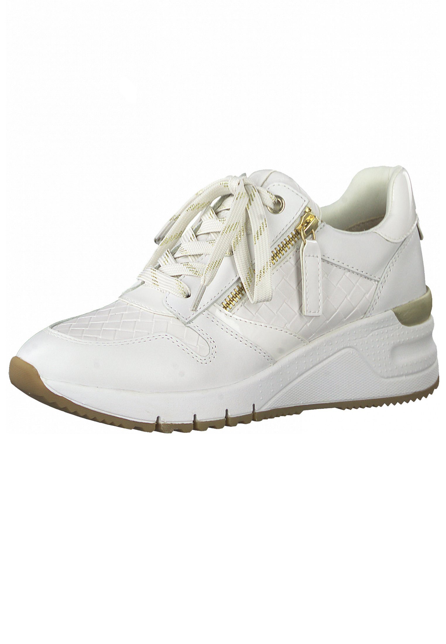 Tamaris 103 White WHITE (21203431) LEA/STRU 1-23702-28 LEA/STRU Sneaker