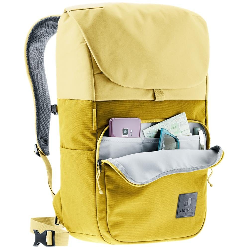 deuter Rucksack UP Sydney, aus recyceltem PET, Laptopfach bis 15 Zoll, abnehmbarer Brustgurt