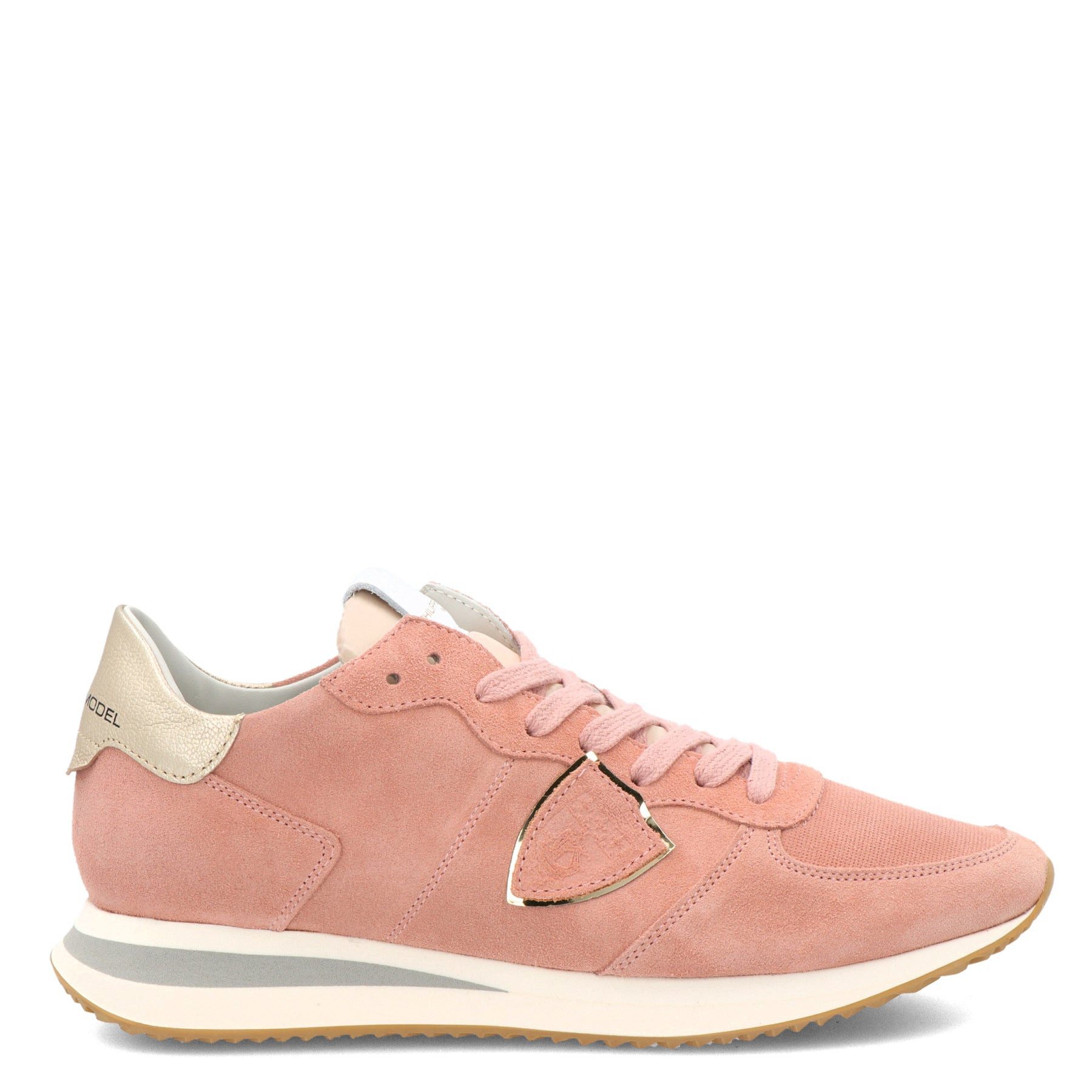 PHILIPPE MODEL Sneaker TRPX Daim Peche - Rosa Sneaker