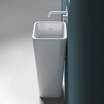 Mai & Mai Aufsatzwaschbecken Design Standwaschbecken freistehend Col31, aus Mineralguss