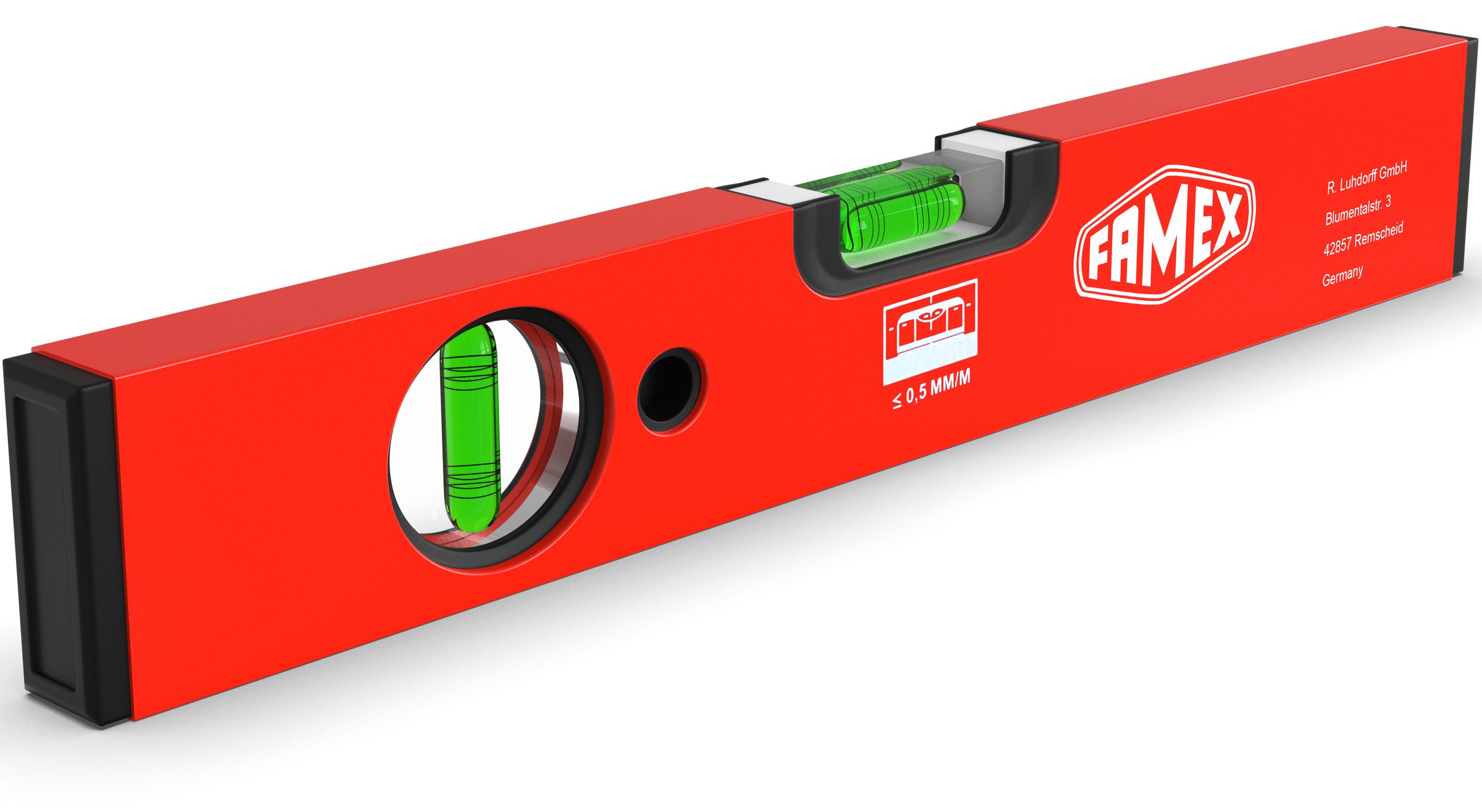 FAMEX Wasserwaage 12786 Magnetwasserwaage PRO, (aus Leichtmetall), magnetis günstig online kaufen