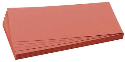 FRANKEN Handgelenkstütze FRANKEN Moderationskarte, Rechteck, 205 x 95 mm, rot