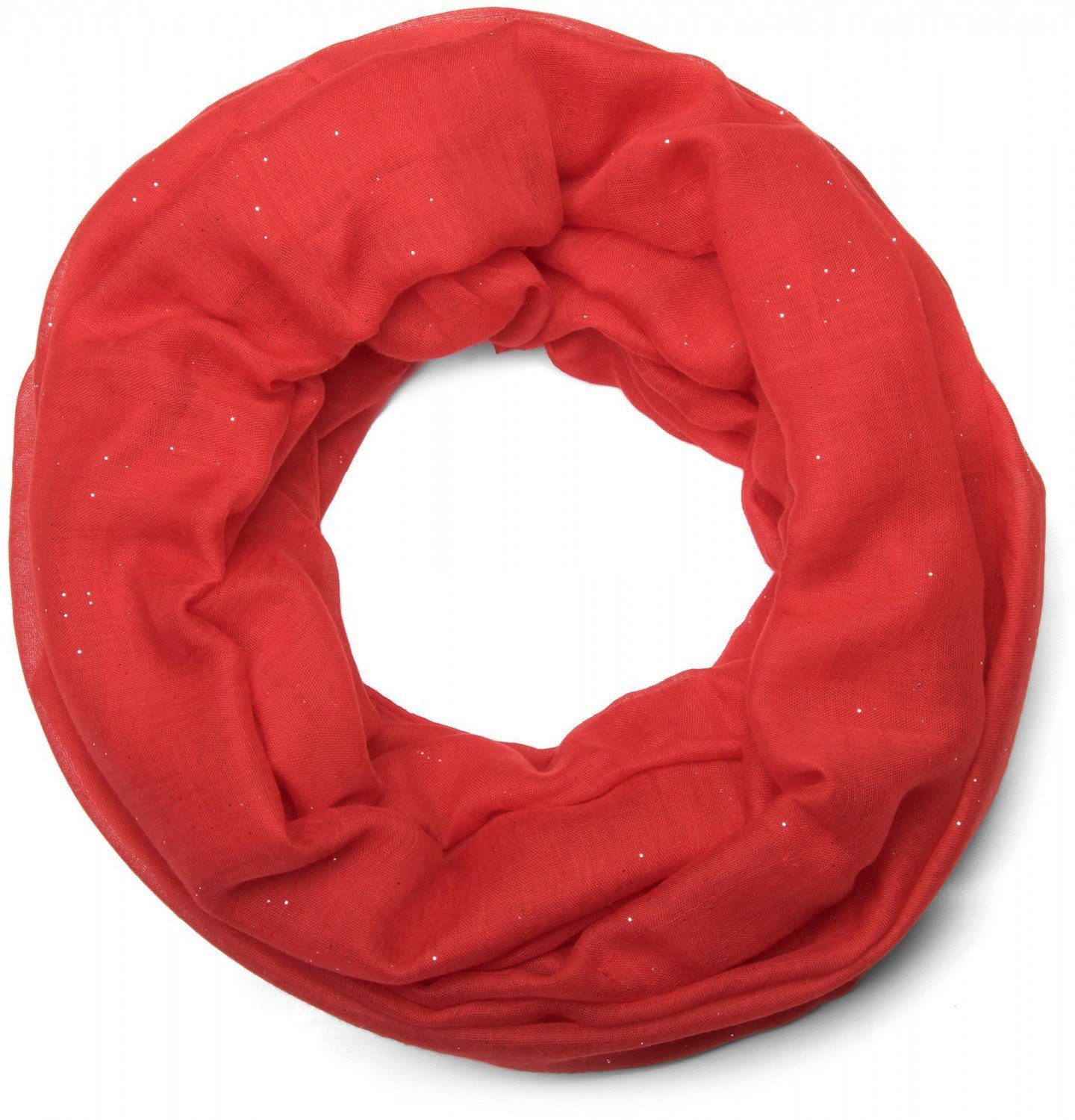 styleBREAKER Loop Loop mit Glitzer unifarben, (1-St) günstig online kaufen