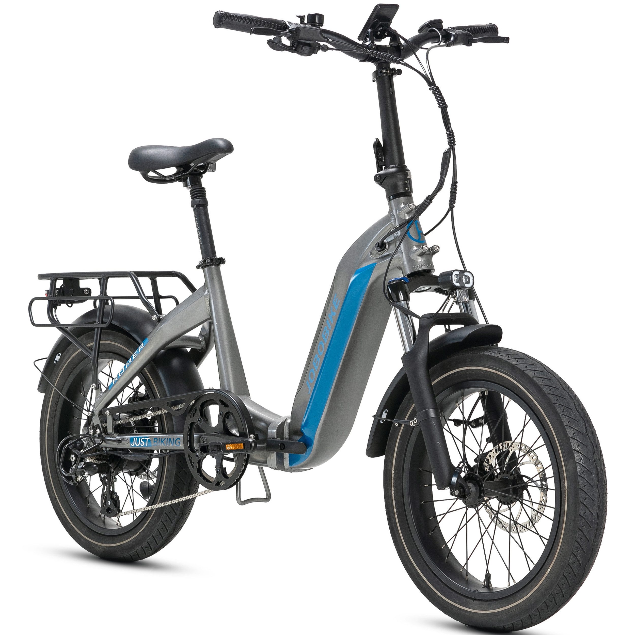 E-Bike Klapprad Damen&Herren 20x3" Pedelec Romer P 720Wh, 150km, hydr. Bremsen