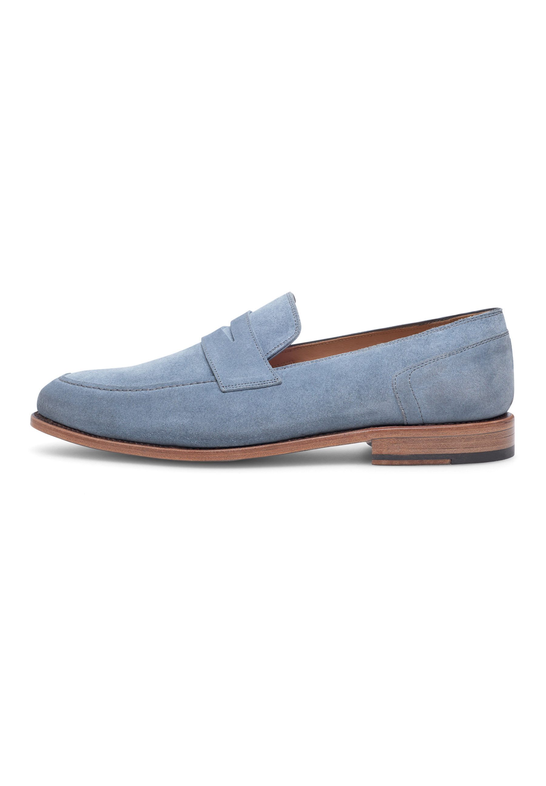 Henry Stevens Marshall PL Businessschuh Лоферы Herren Полуботинки Leder handgefertigt, Anzugschuhe Слипперы