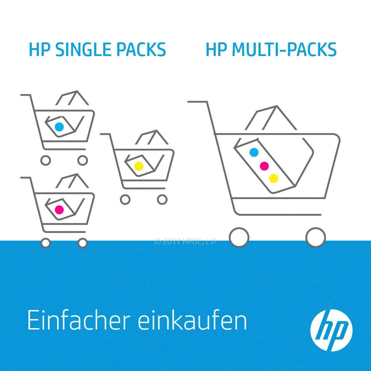 HP HP original Druckerpatrone 963XL Black Tintenpatrone (1-tlg., 3 Probemonate gratis* drucken)
