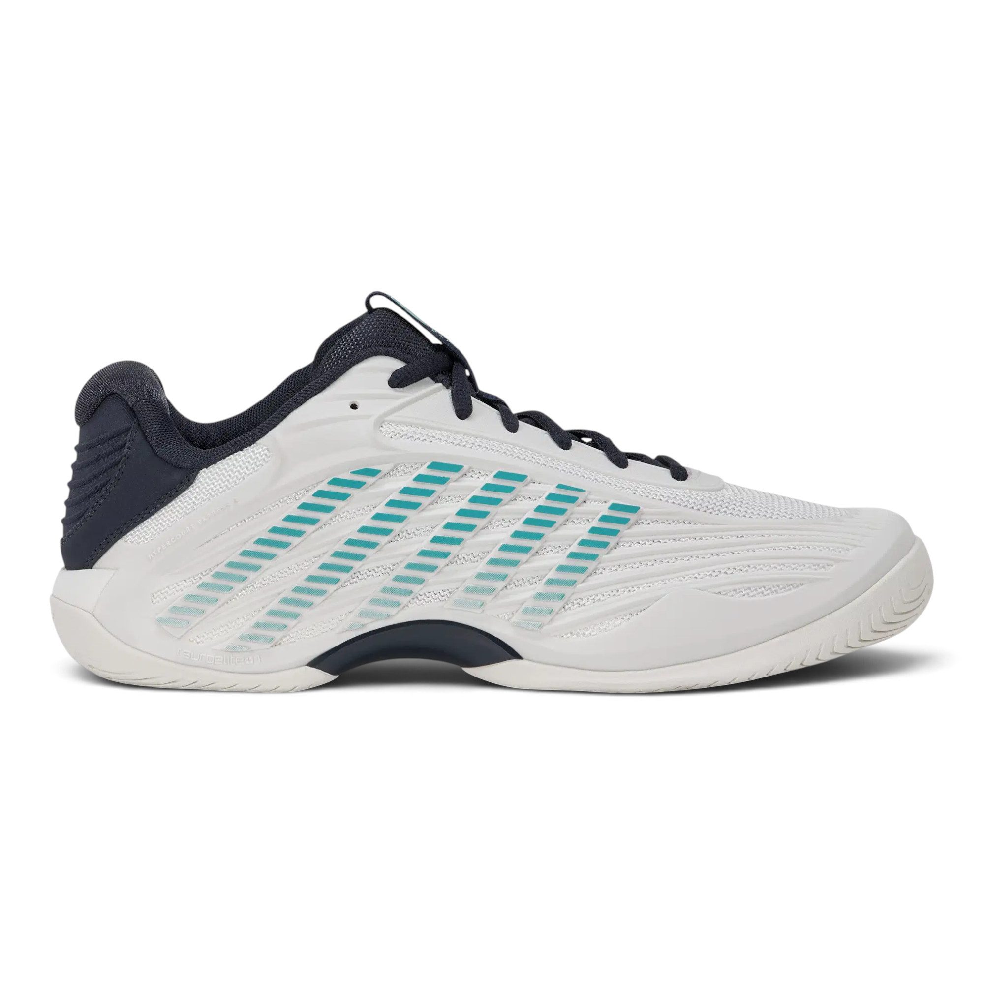 K-Swiss Performance Hypercourt Express 3 Allcourt weiss/carbon/blau Herren Tennisschuh
