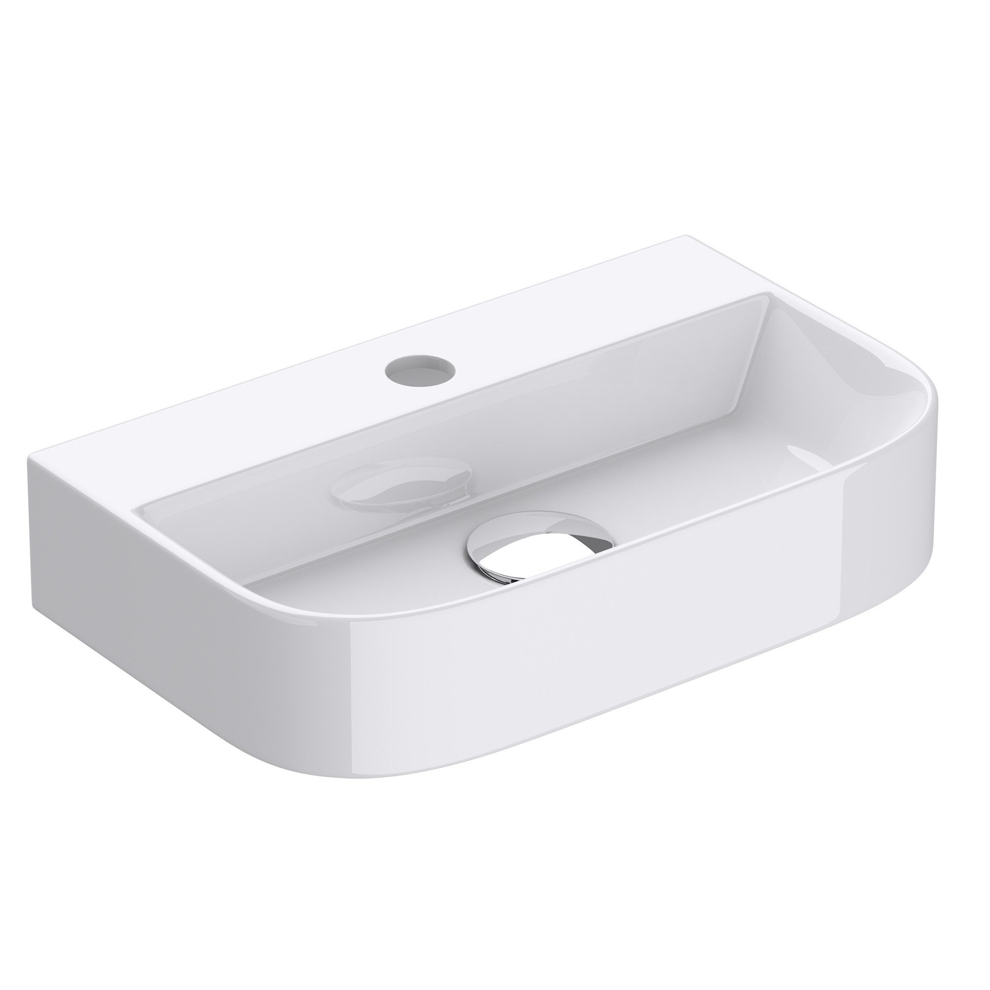 doporro Waschbecken Hängewaschbecken Keramik Gäste-WC Handwaschbecken Brüss günstig online kaufen