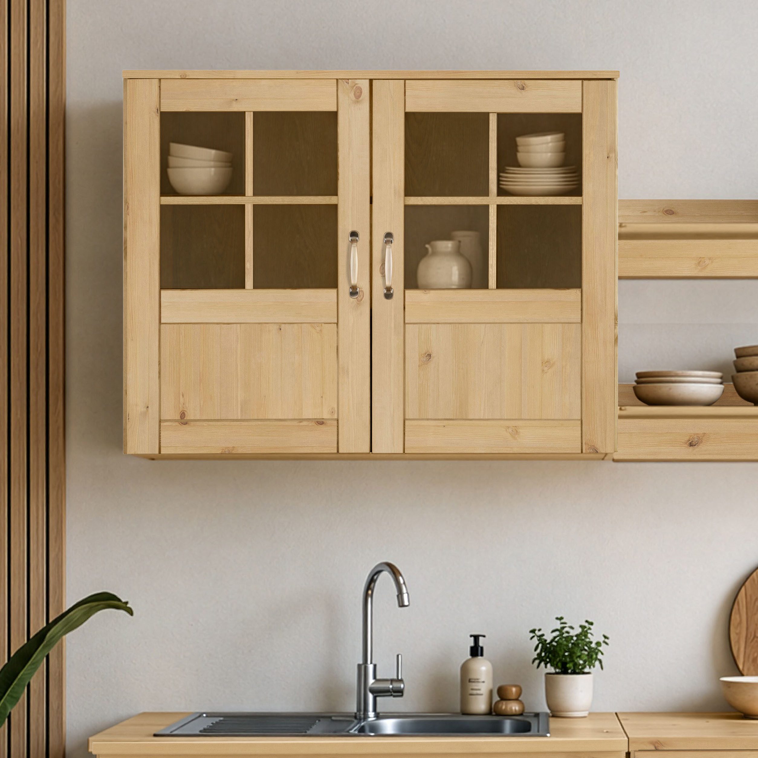 Home affaire Hängeschrank Alby Breite 100 cm, 2 Türen – Bild 2 von 5