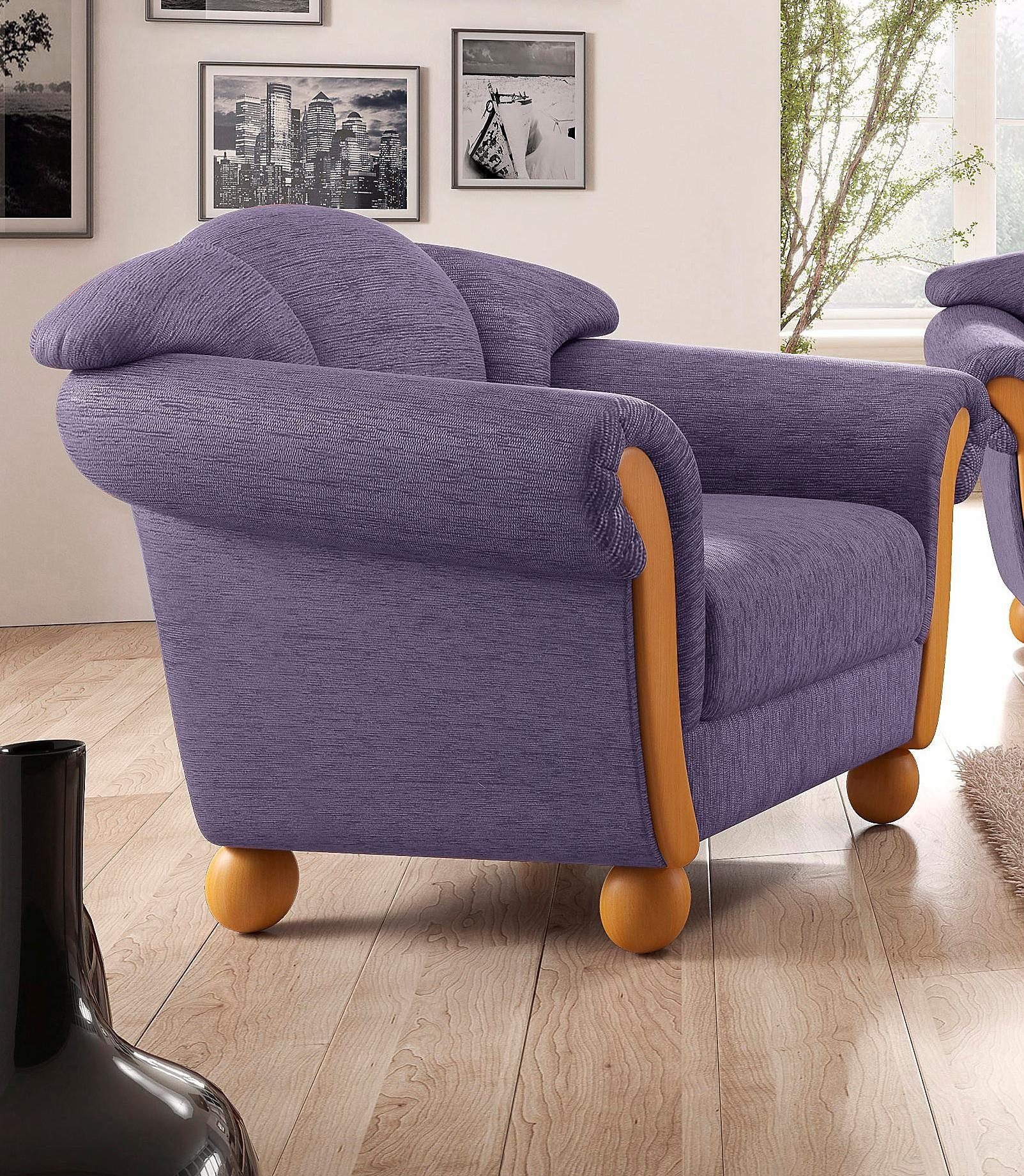 Home affaire Sessel Milano, bequemer Loungesessel günstig online kaufen