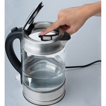 Cloer Wasserkocher Glas-Wasserkocher 4429, 1.7 l