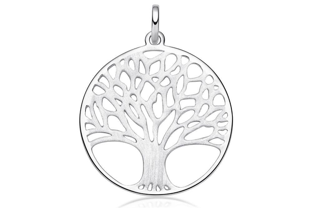 Silberkettenstore Kettenanhänger Anhänger Lebensbaum, groß - 925 Silber günstig online kaufen