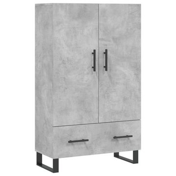 vidaXL Highboard Highboard Betongrau 69,5x31x115 cm Holzwerkstoff (1 St)