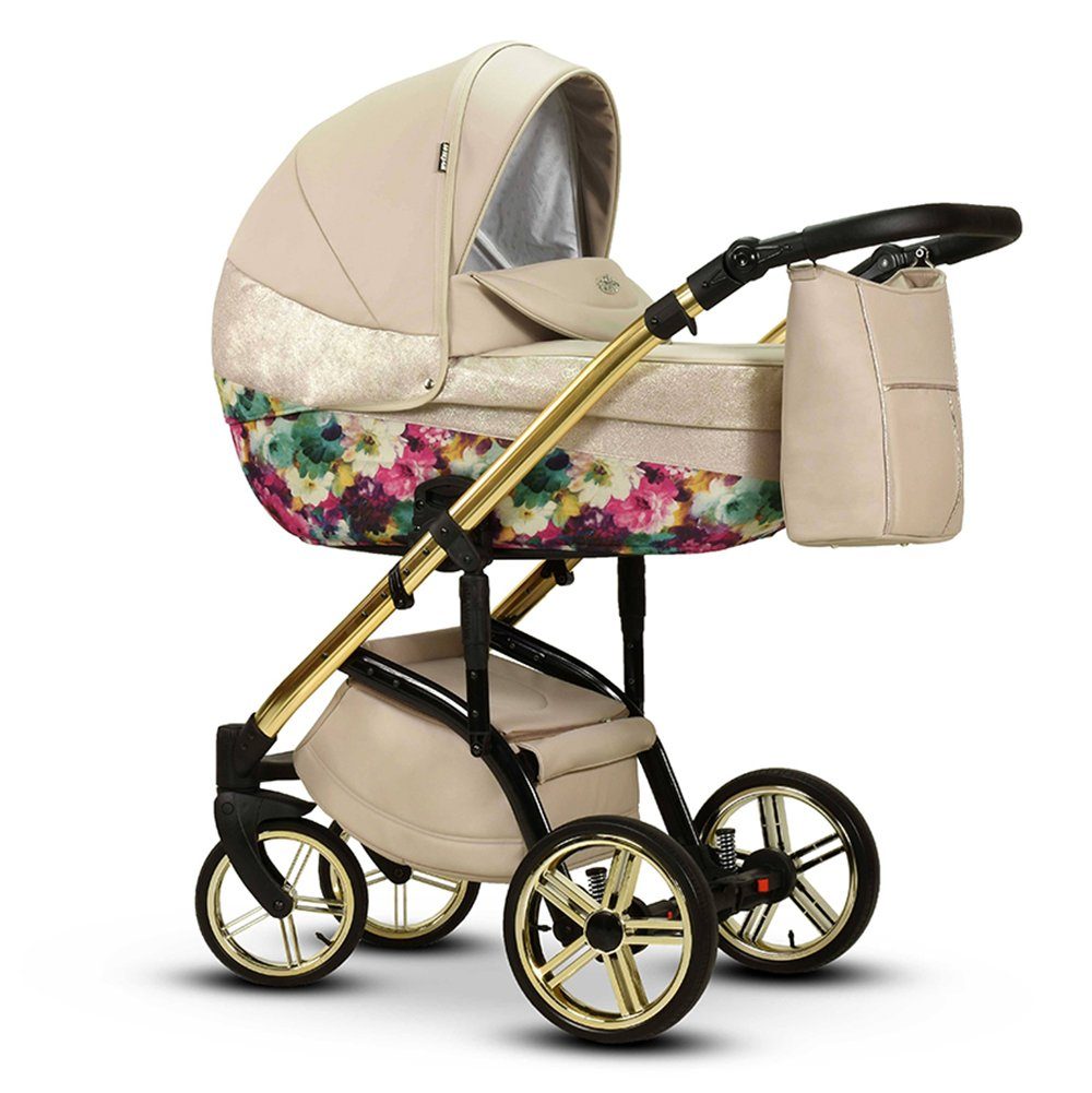 Kombi-Kinderwagen Vip Lux 2 in 1 inkl. Sportsitz und umfangreichem Zubehör in 18 Farben